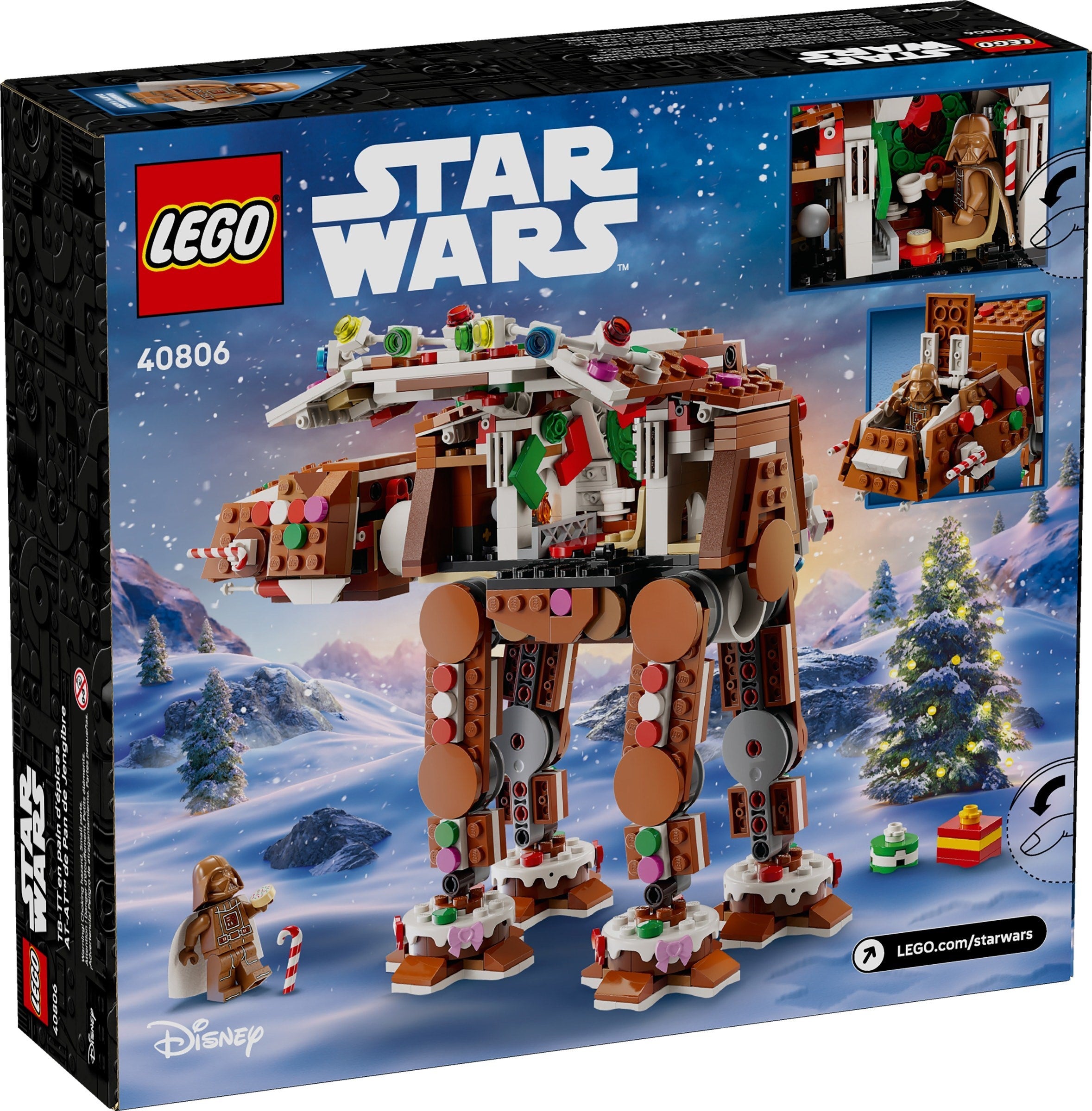 Gingerbread AT-AT Walker 40806 | Star Wars | LEGO