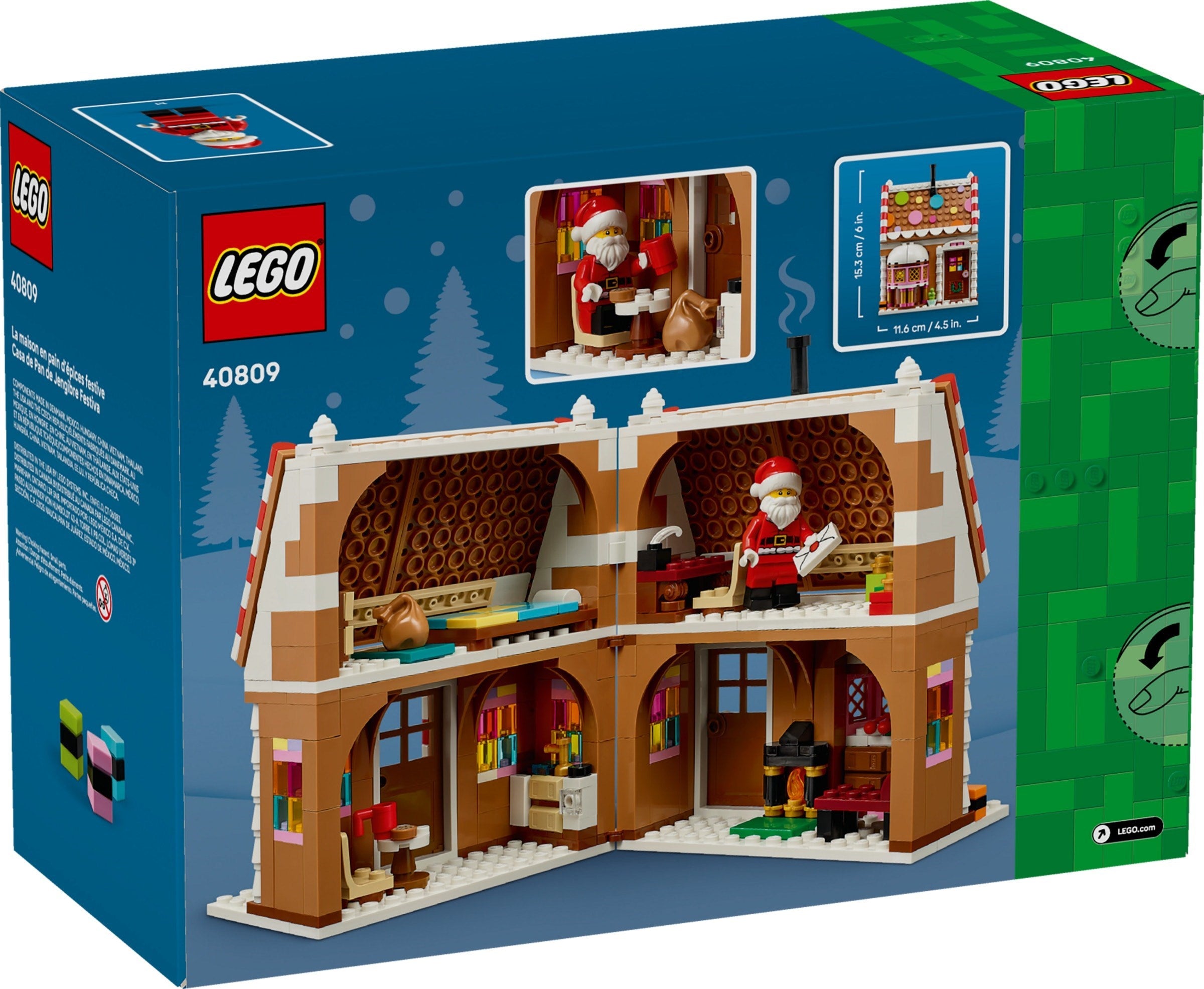 Festive Gingerbread House 40809 | Seasonal | LEGO (image 2)