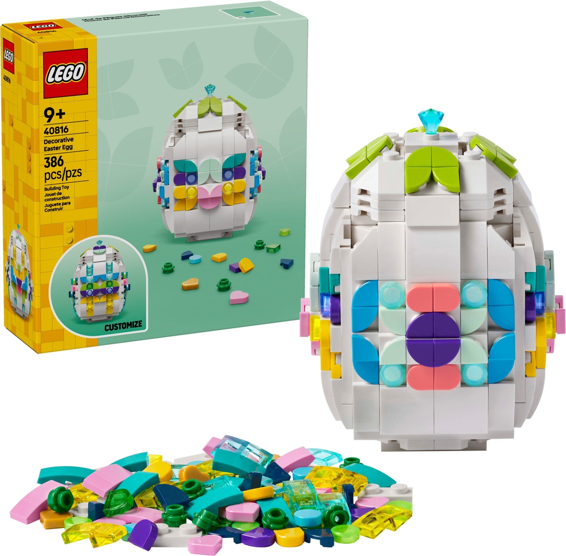 Decorative Easter Egg 40816 | Seasonal | LEGO – image 4