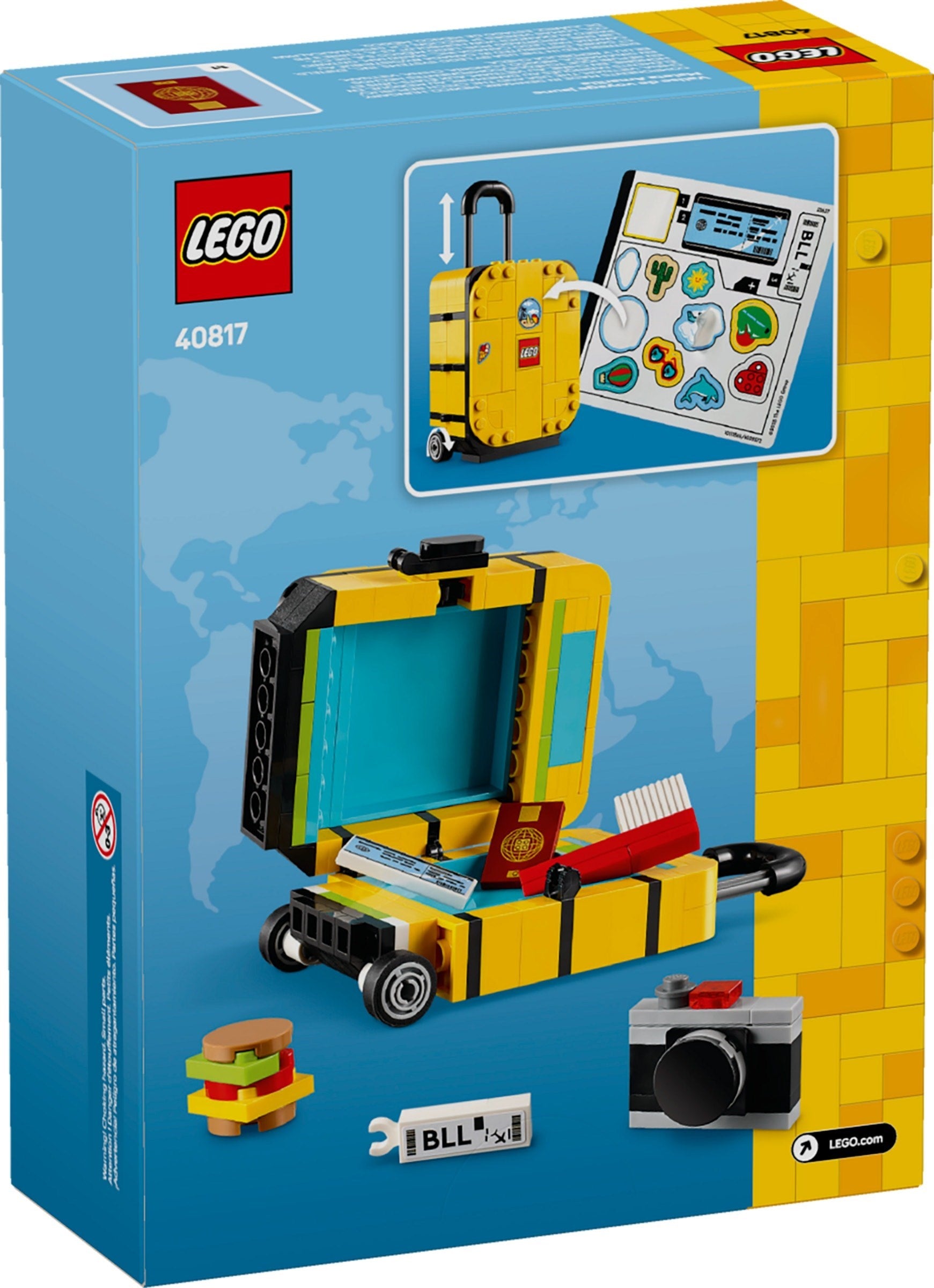 Yellow Travel Suitcase 40817 | Miscellaneous | LEGO – image 2