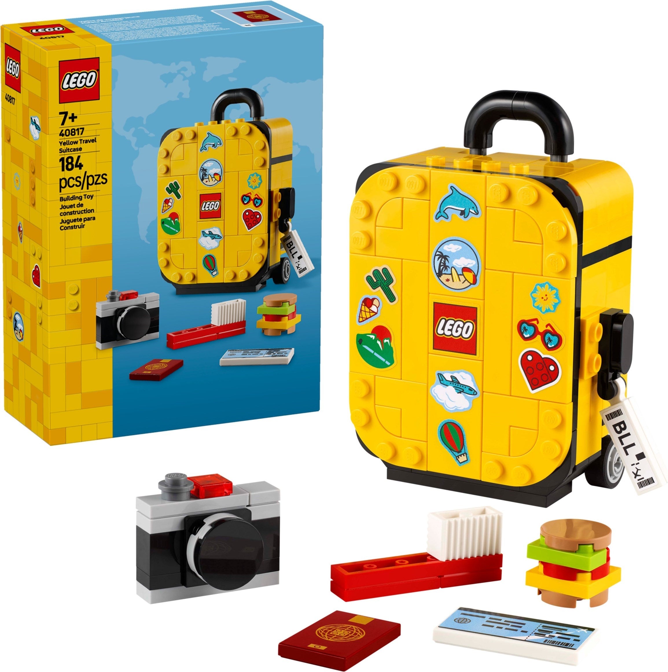 Yellow Travel Suitcase 40817 | Miscellaneous | LEGO – image 3
