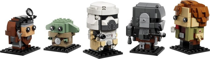 The Mandalorian and Grogu: Allies & Villains 40856 | BrickHeadz | LEGO