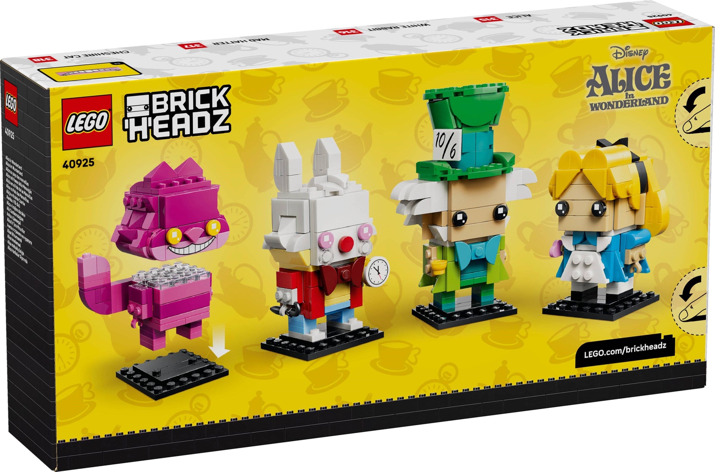 Alice in Wonderland 40925 | BrickHeadz | LEGO (image 3)