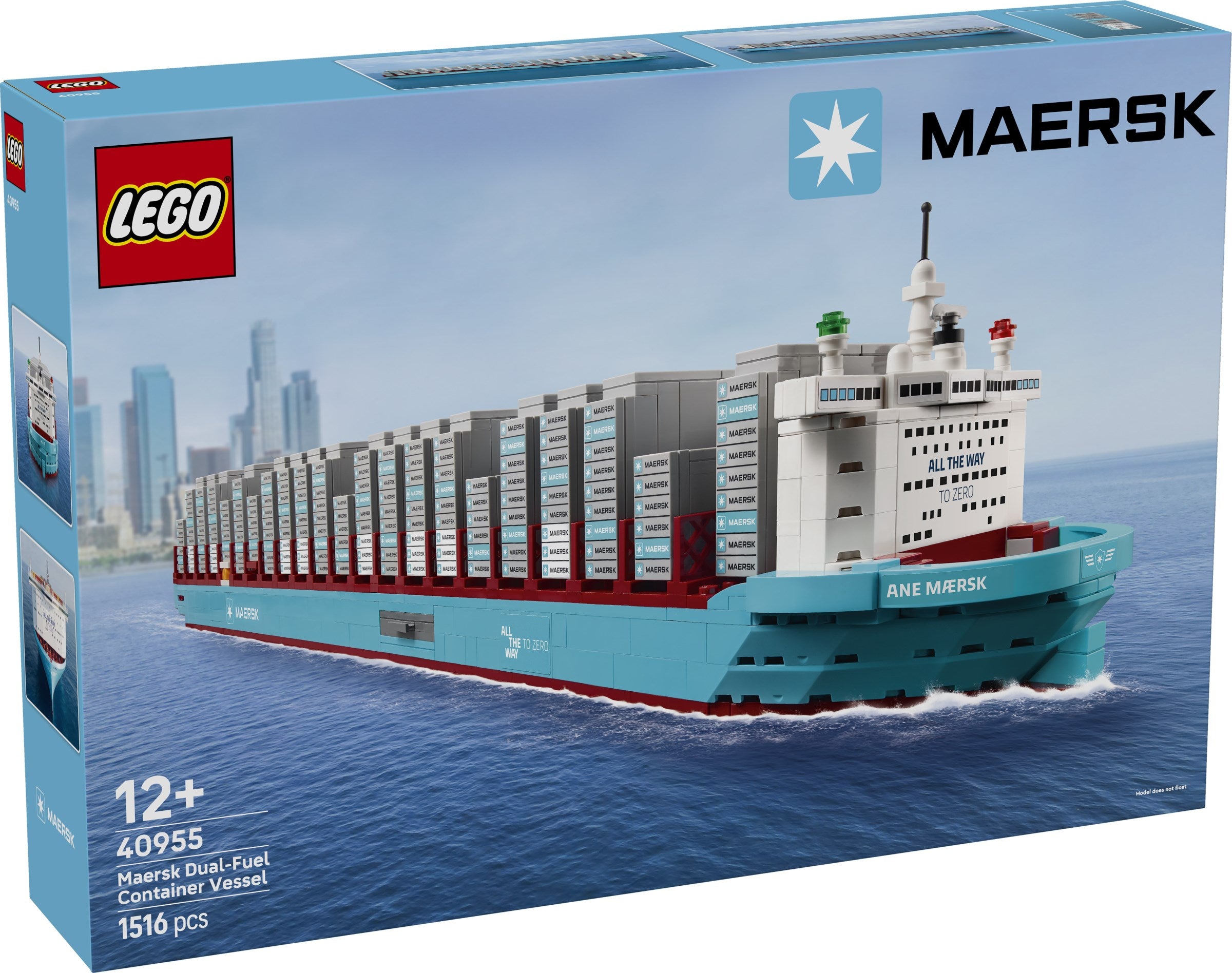 Maersk Dual-Fuel Container Vessel 40955 | Miscellaneous | LEGO – image 2
