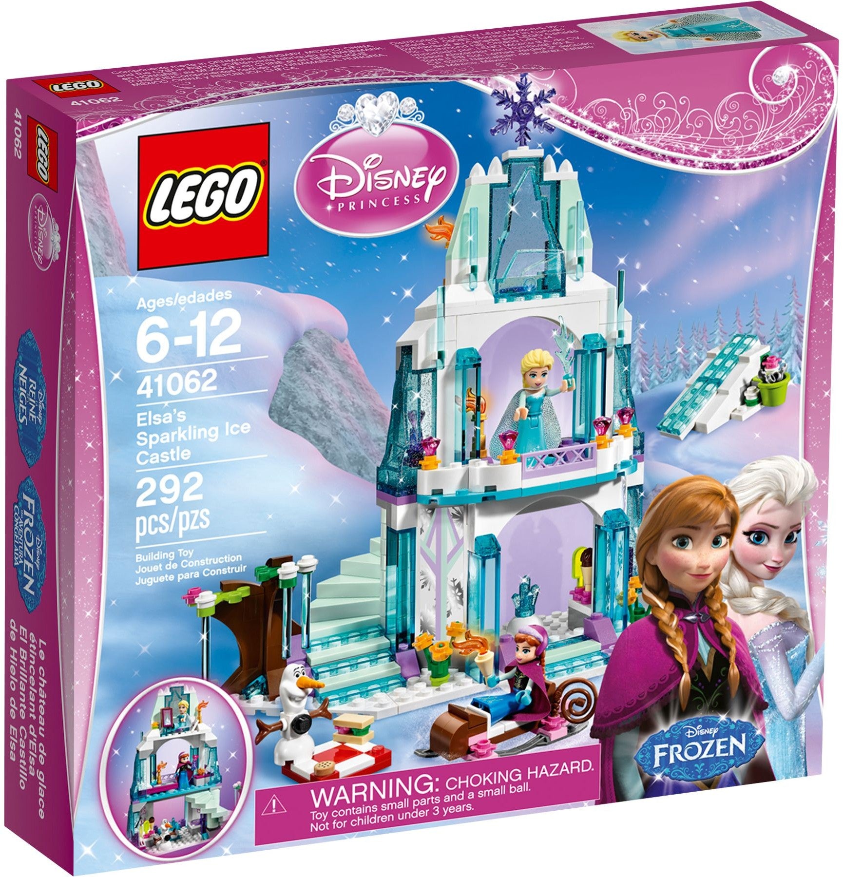 Elsa's Sparkling Ice Castle 41062 | Disney | LEGO (image 2)