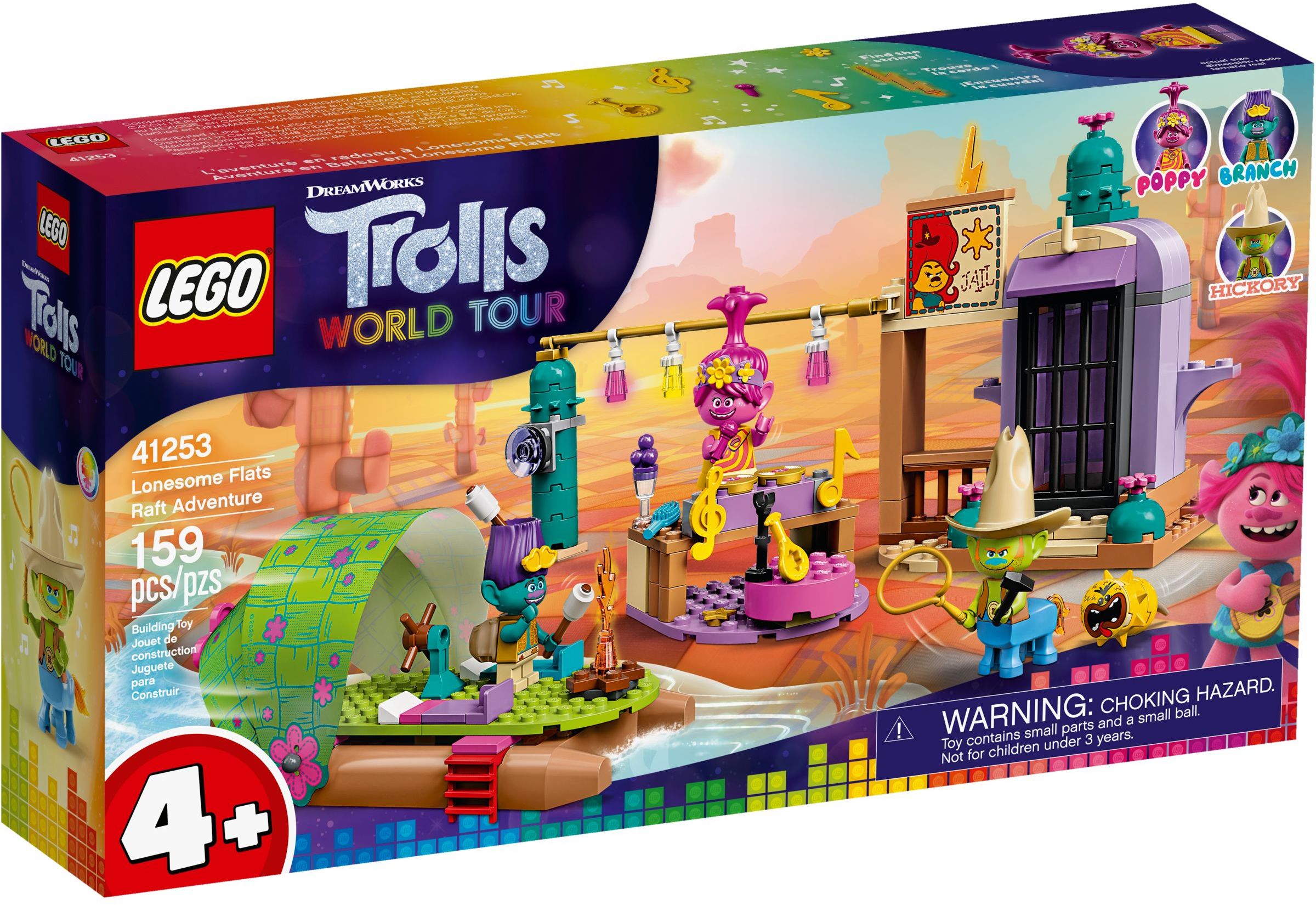 Lonesome Flats Raft Adventure 41253 | Trolls World Tour | LEGO – image 2