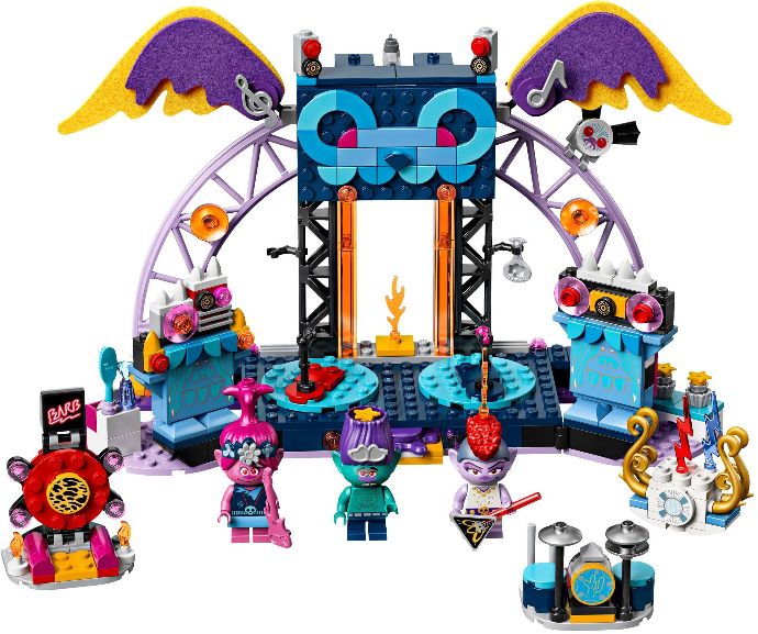 Volcano Rock City Concert 41254 | Trolls World Tour | LEGO