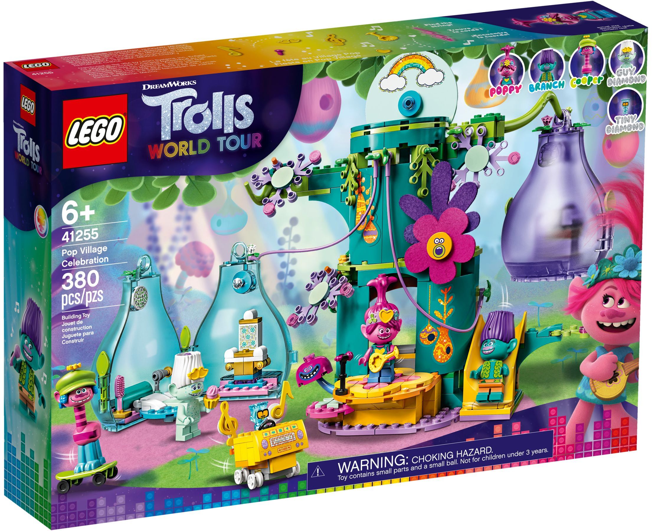 Pop Village Celebration 41255 | Trolls World Tour | LEGO – image 2