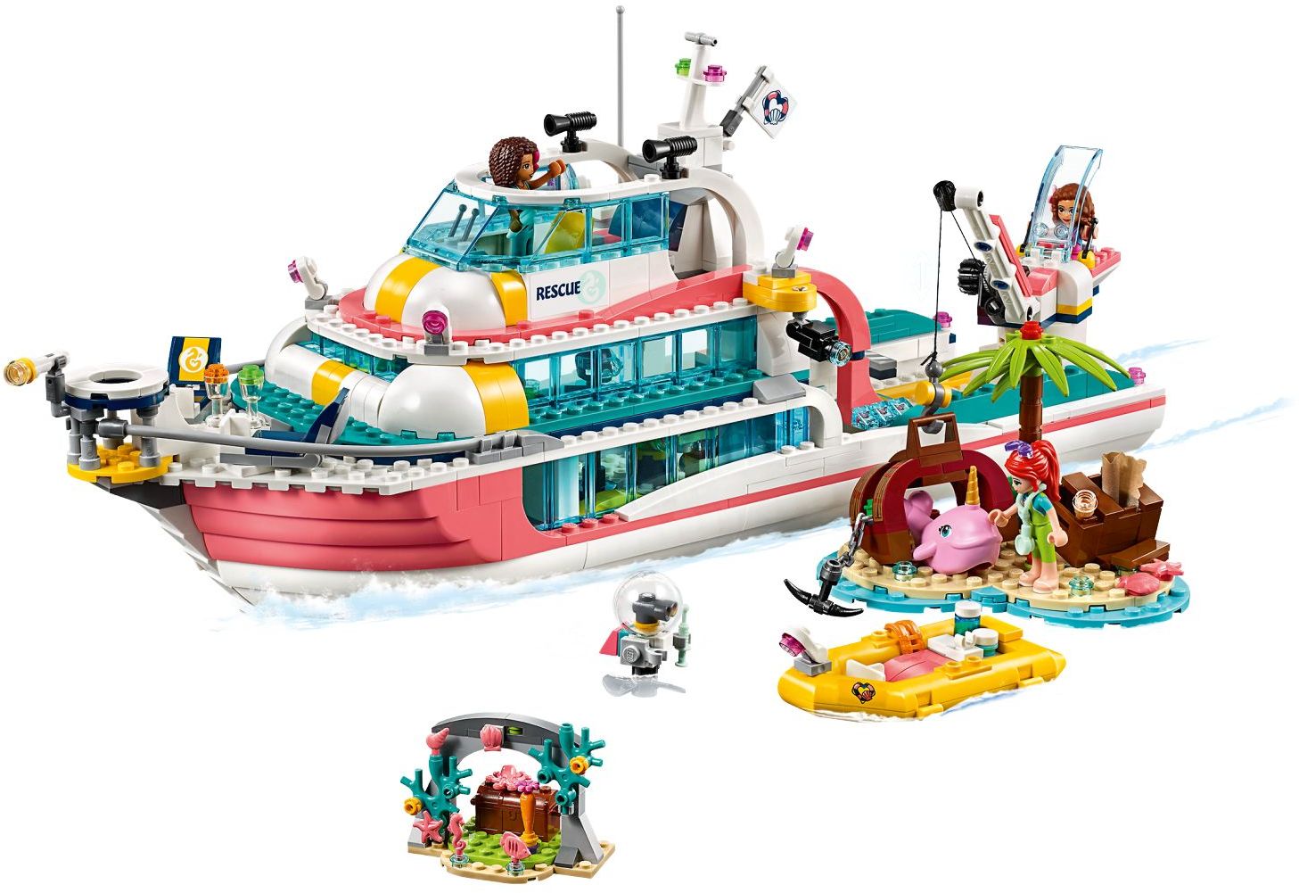 Rescue Mission Boat 41381 | Friends | LEGO (image 3)