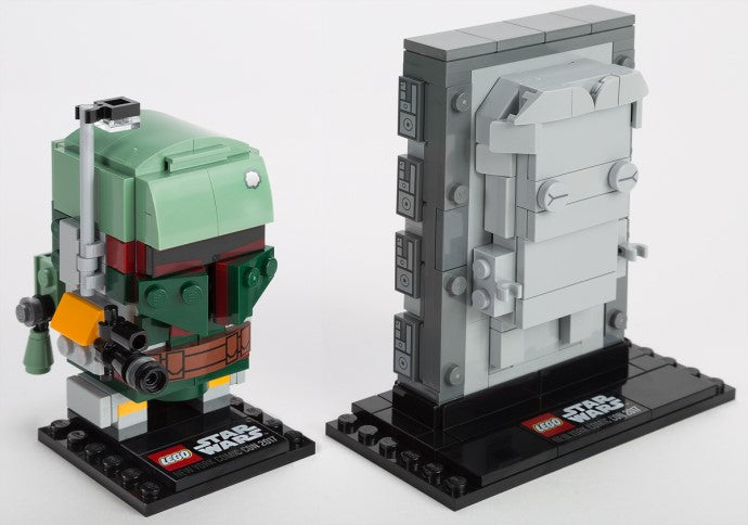 Boba Fett and Han Solo in Carbonite 41498 | BrickHeadz | LEGO