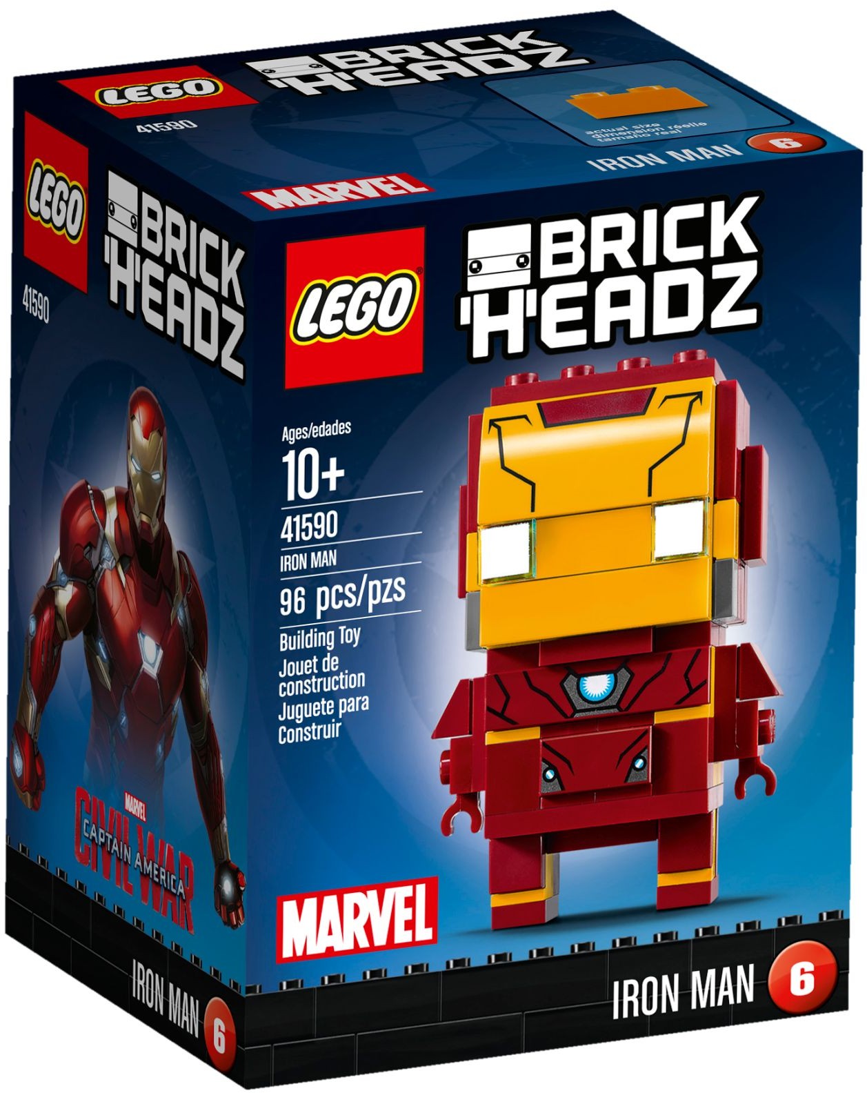 Iron Man 41590 | BrickHeadz | LEGO – image 2