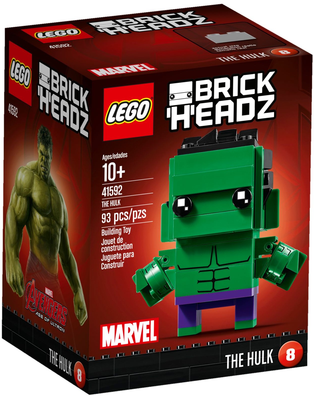 The Hulk 41592 | BrickHeadz | LEGO – image 2