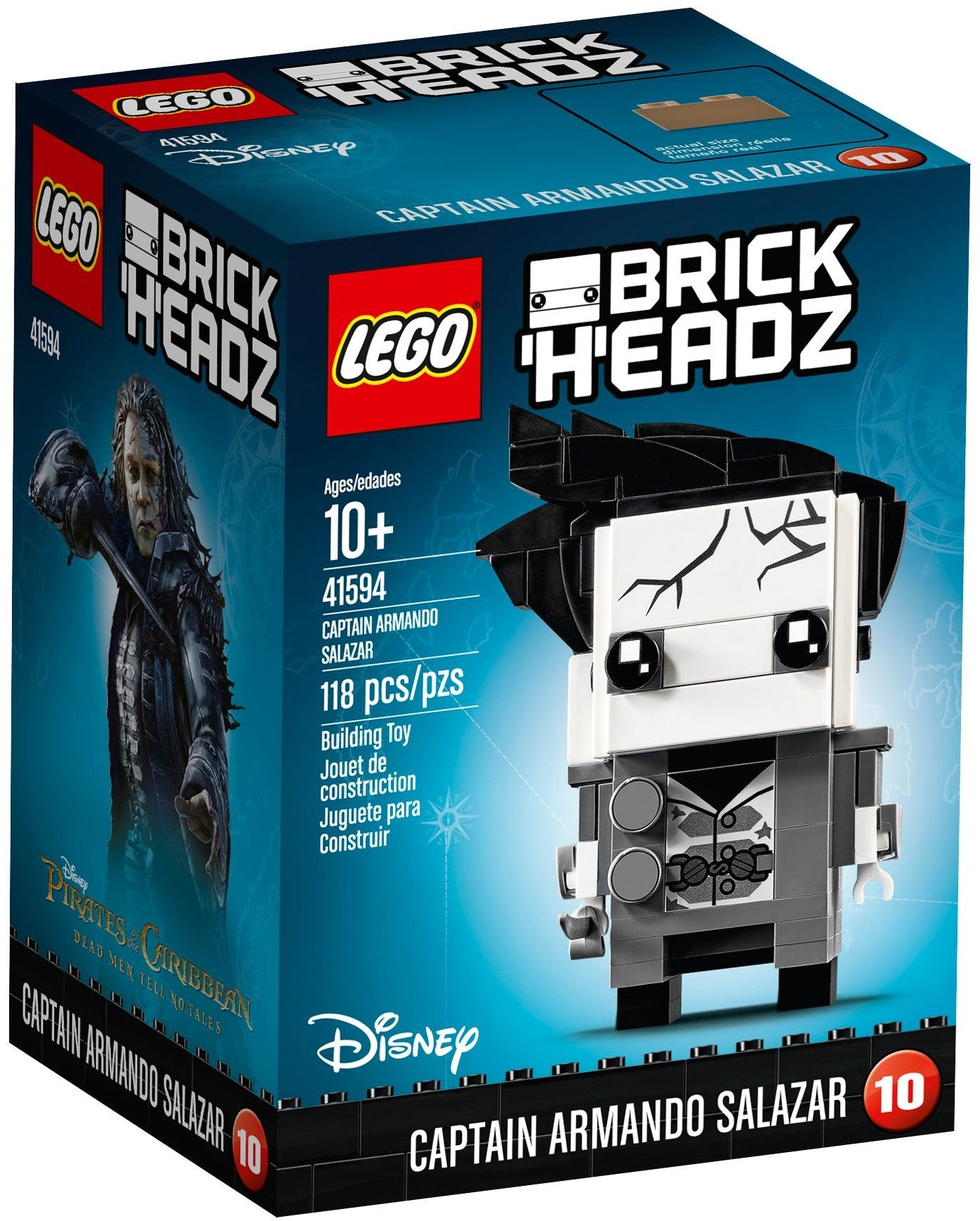 Captain Armando Salazar 41594 | BrickHeadz | LEGO – image 2