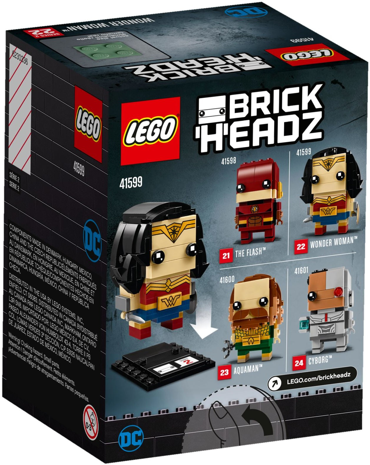 Wonder Woman 41599 | BrickHeadz | LEGO – image 3