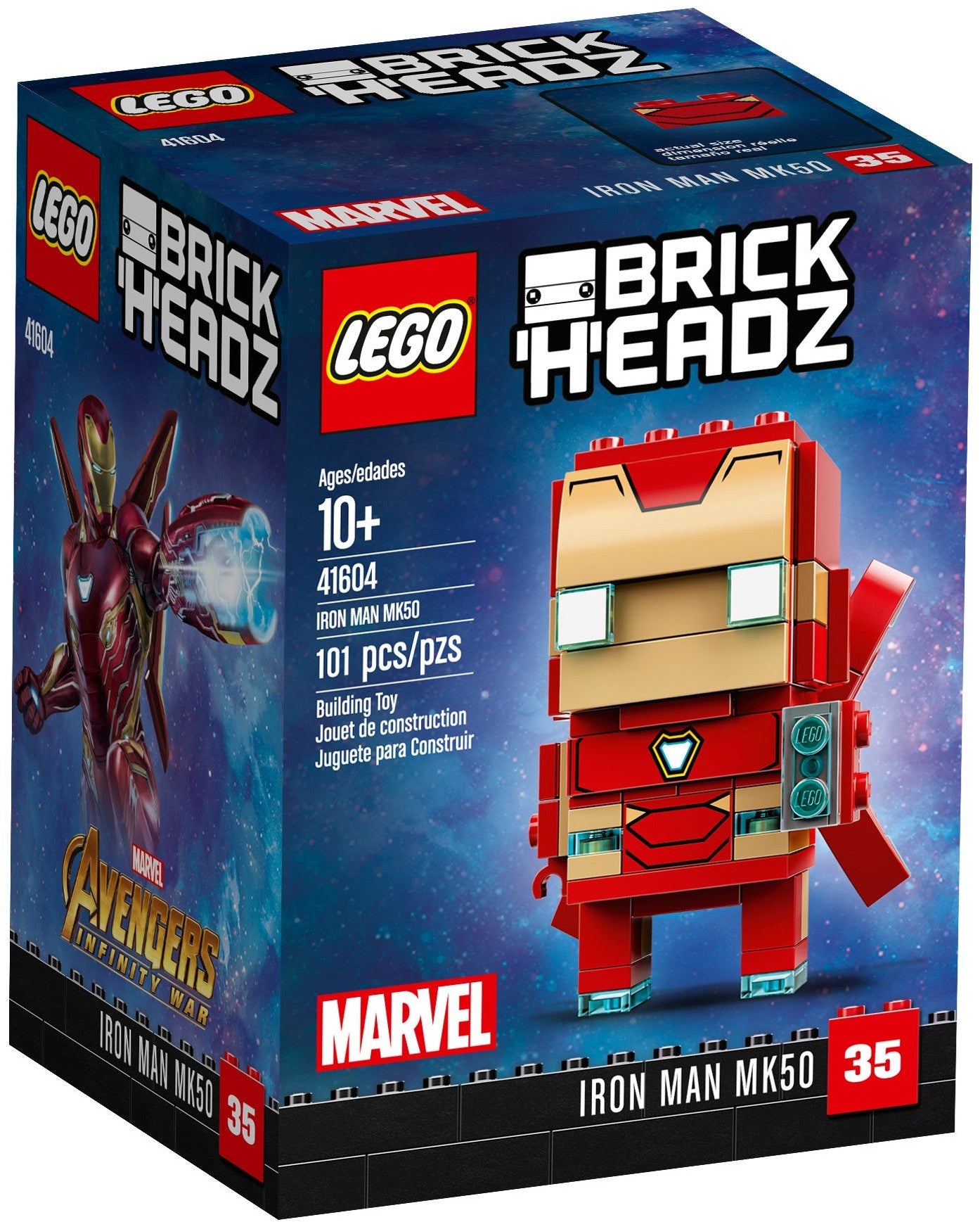 Iron Man MK50 41604 | BrickHeadz | LEGO – image 2