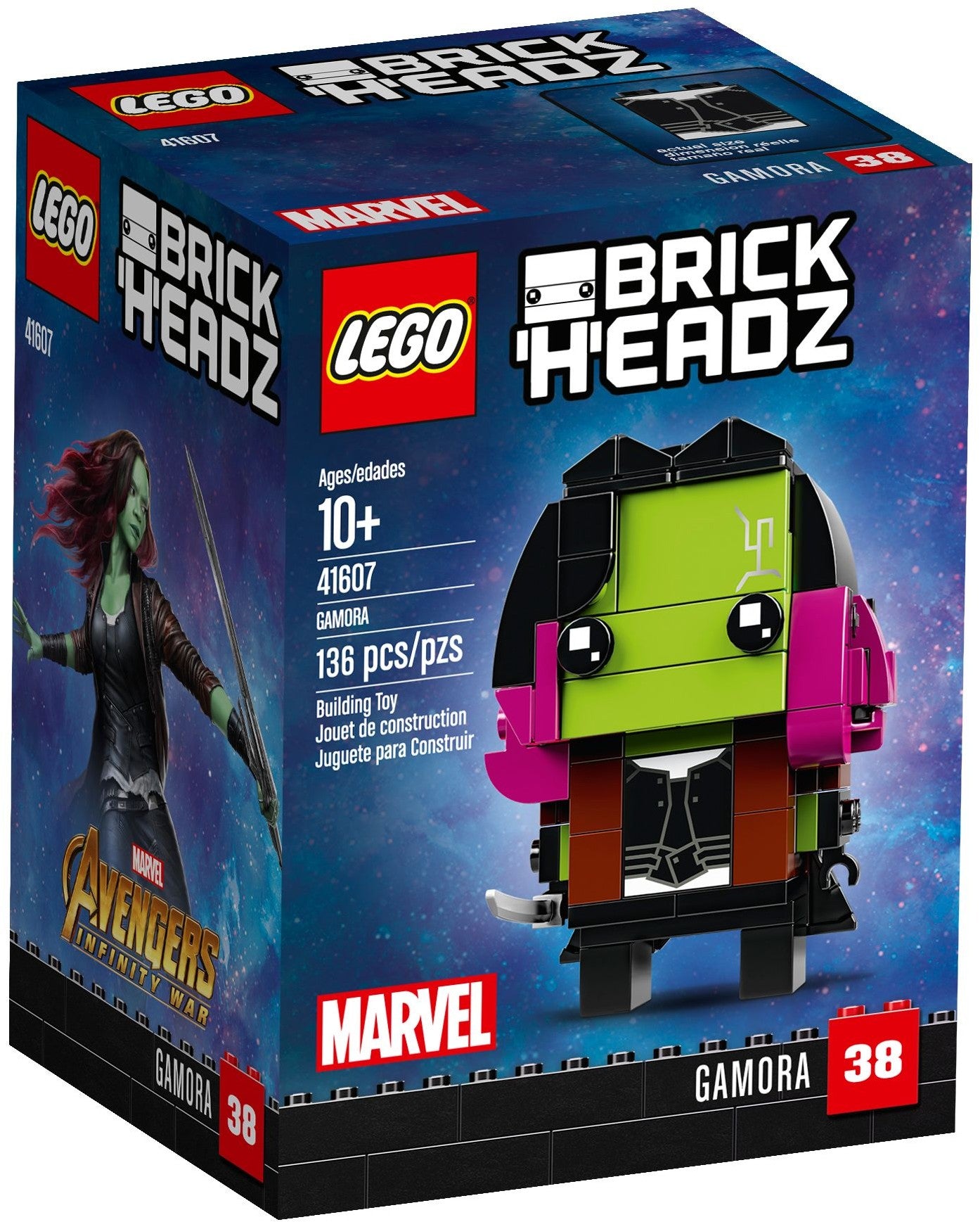 Gamora 41607 | BrickHeadz | LEGO – image 2