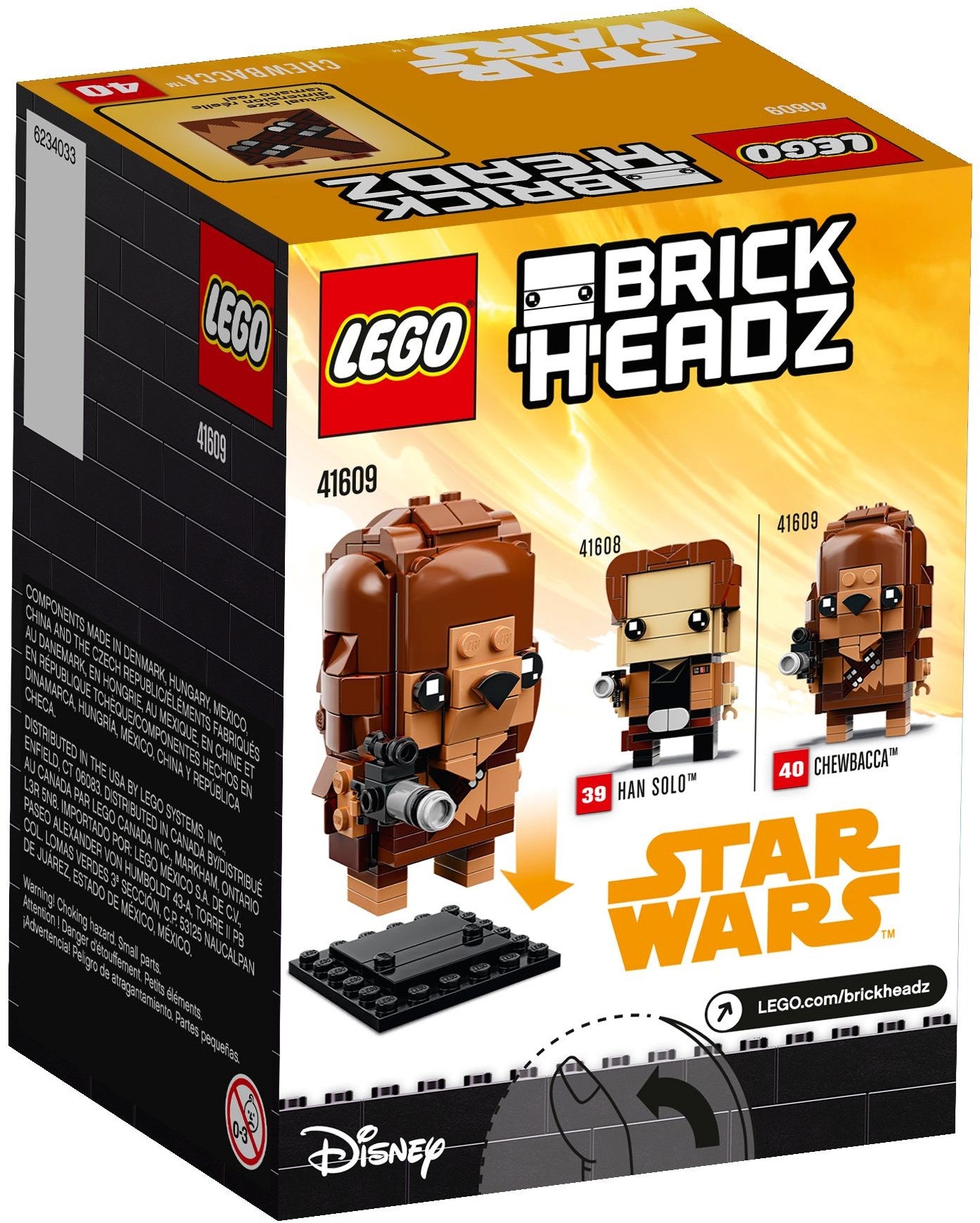 Chewbacca 41609 | BrickHeadz | LEGO – image 5