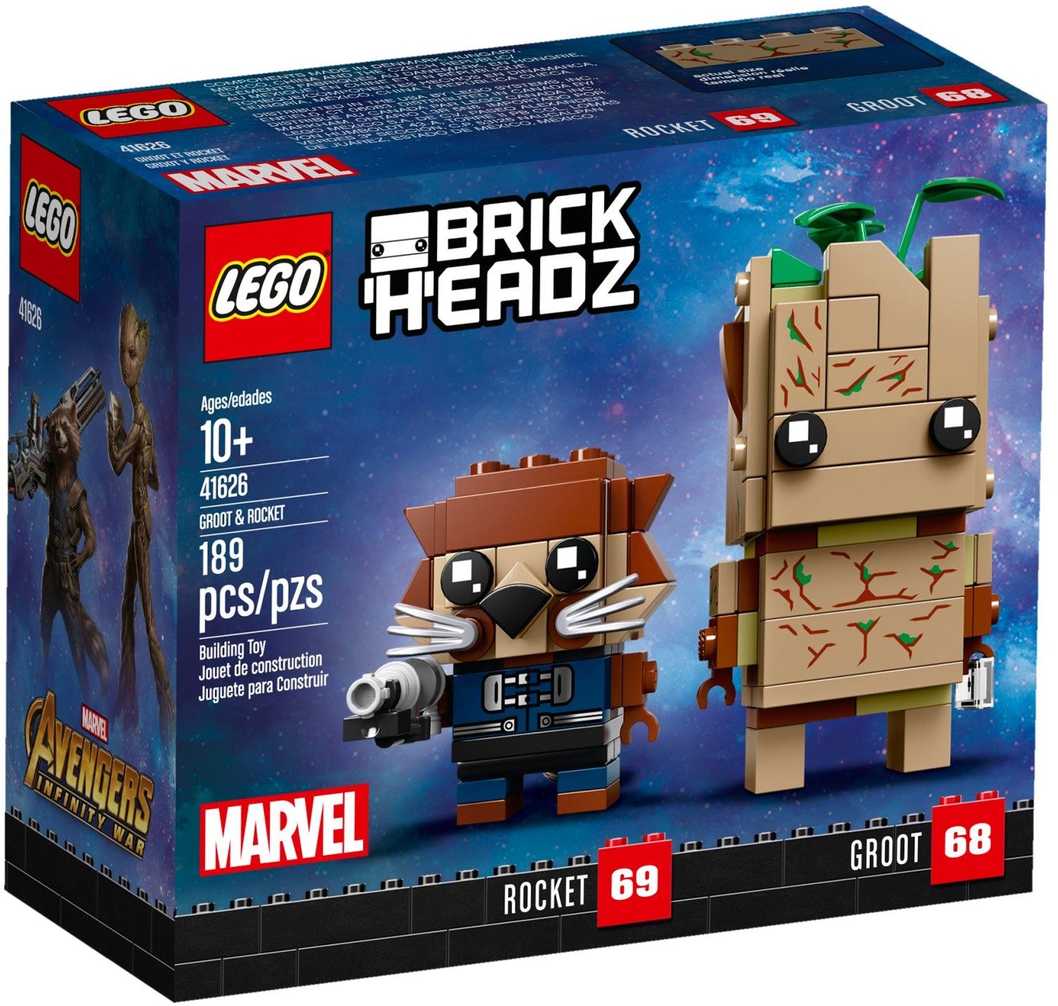 Groot & Rocket 41626 | BrickHeadz | LEGO – image 2