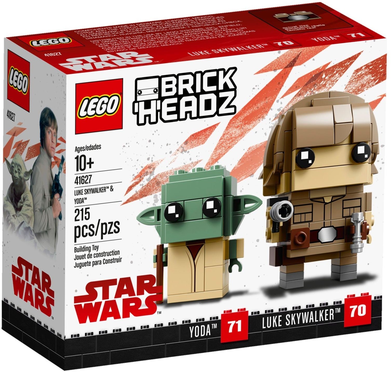 Luke Skywalker & Yoda 41627 | BrickHeadz | LEGO – image 2