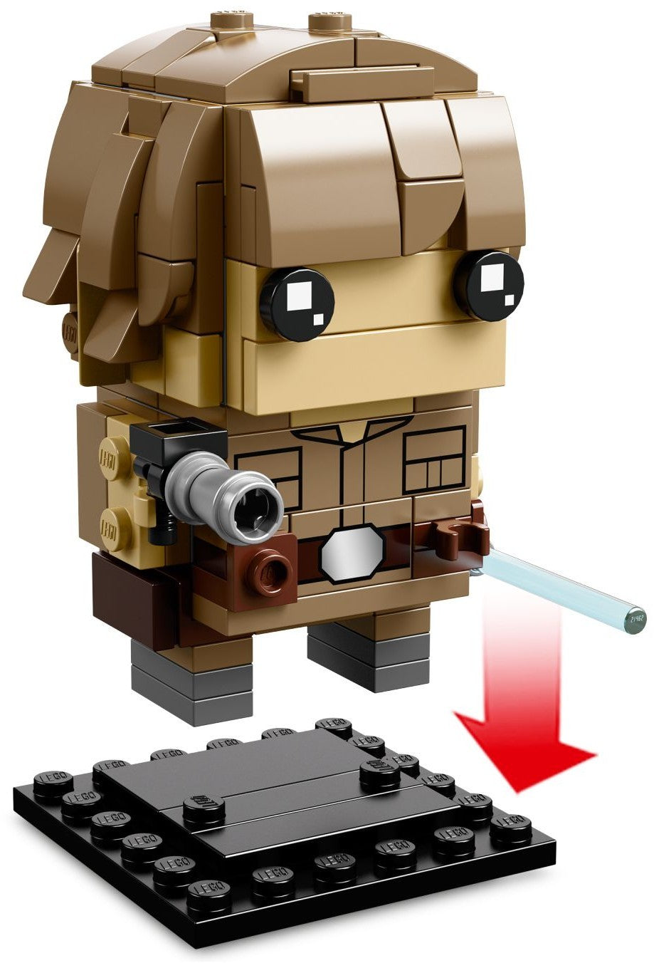 Luke Skywalker & Yoda 41627 | BrickHeadz | LEGO – image 4