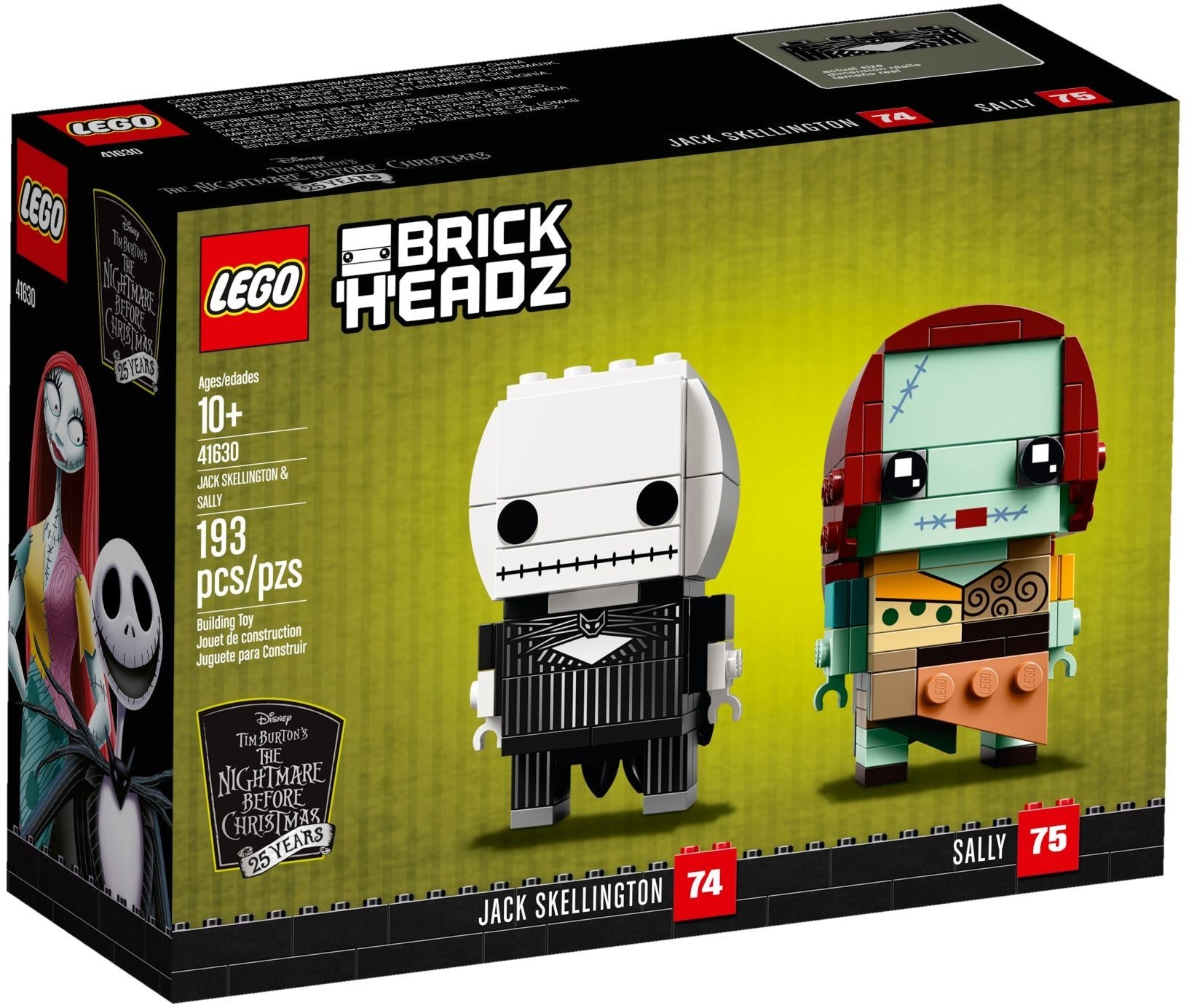 Jack Skellington & Sally 41630 | BrickHeadz | LEGO – image 2