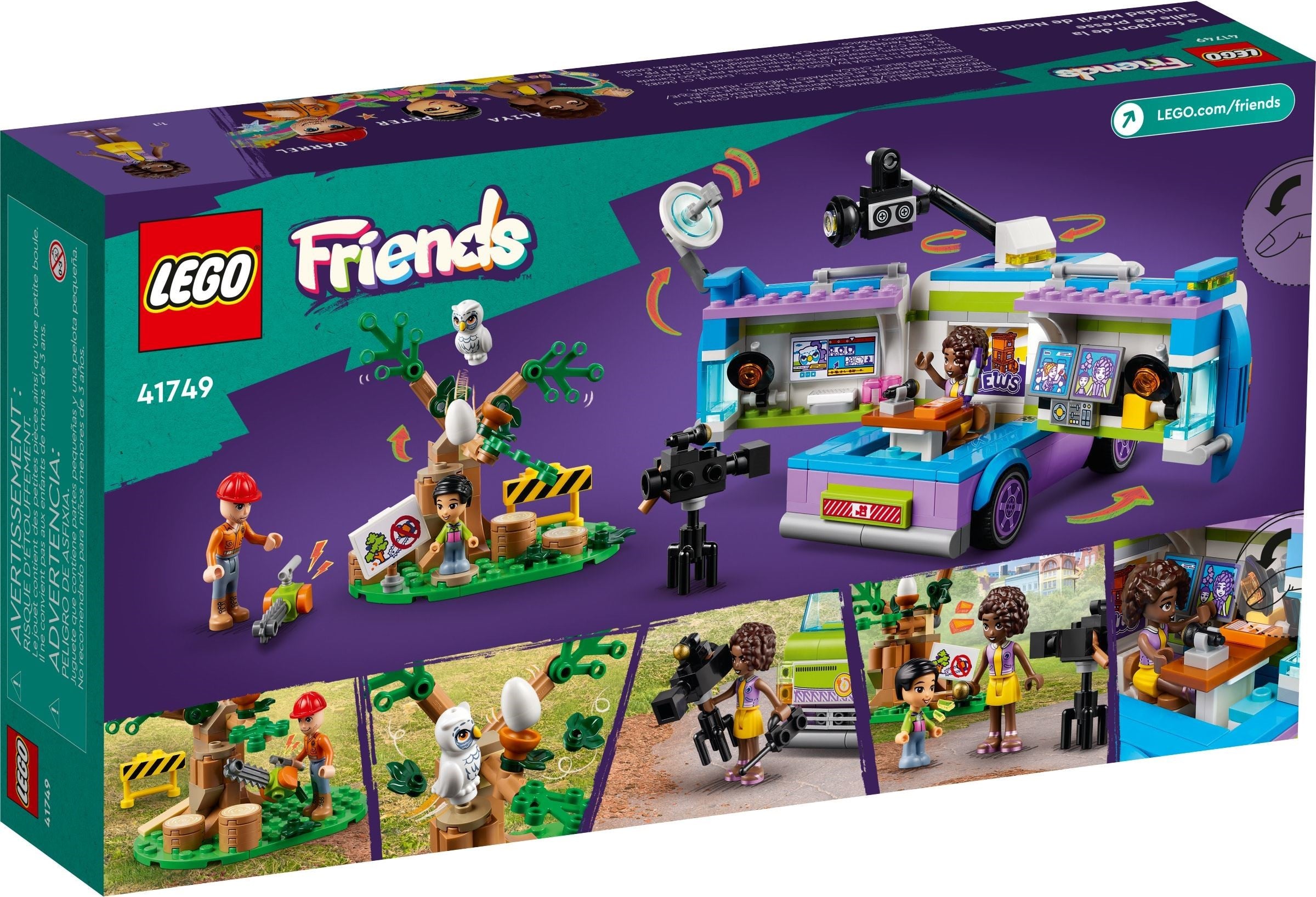 Newsroom Van 41749 | Friends | LEGO – image 8