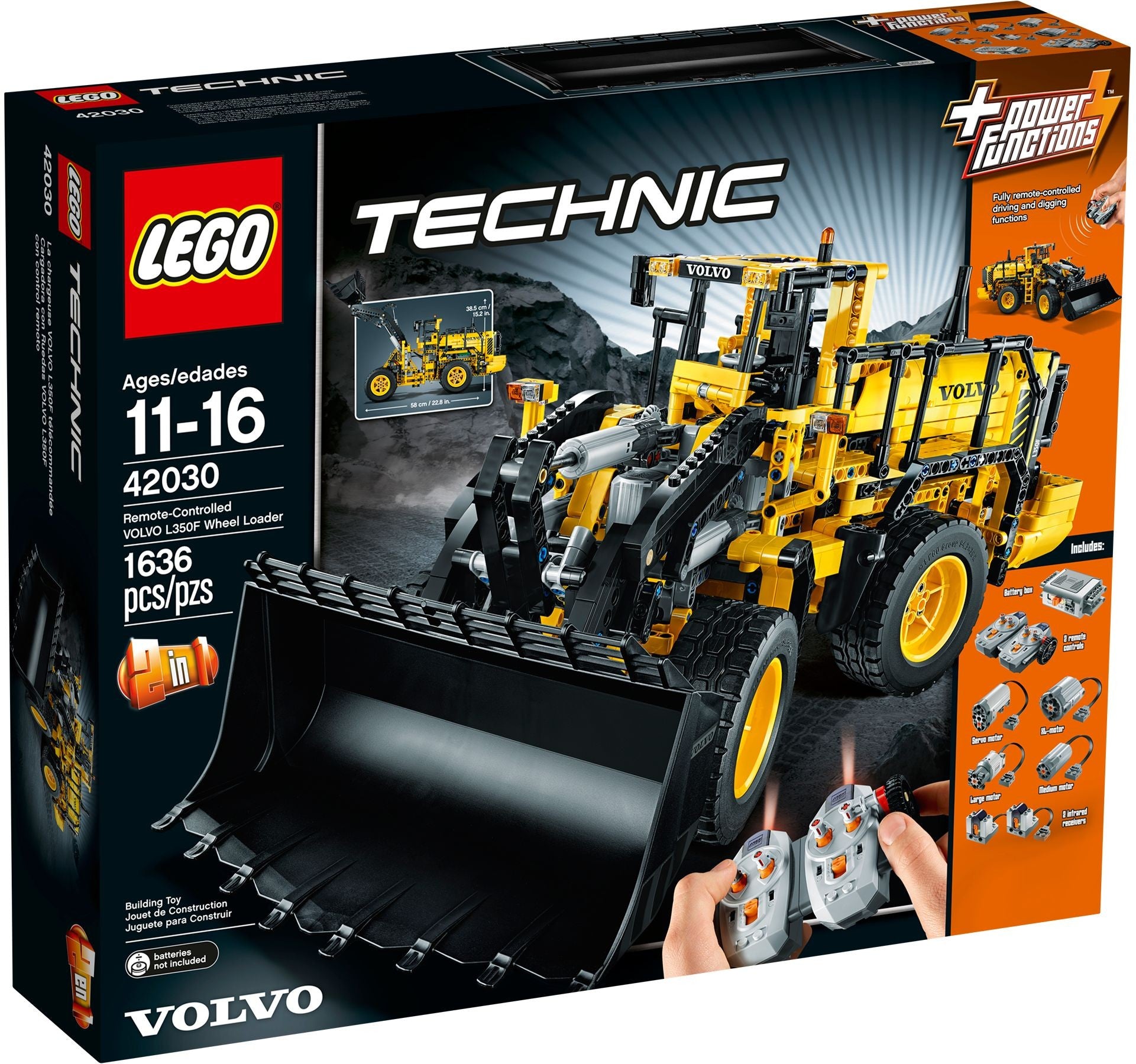 Volvo L350F Wheel Loader 42030 | Technic | LEGO – image 2