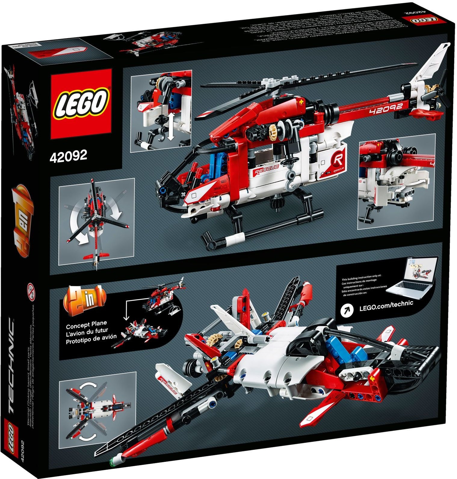 Rescue Helicopter 42092 | Technic | LEGO – image 6