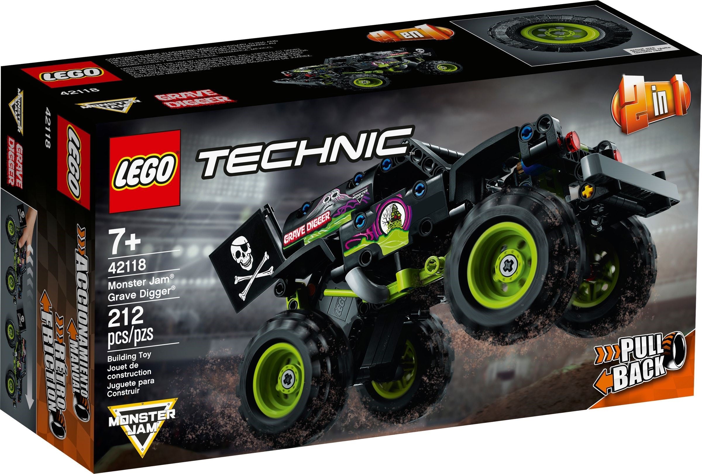 Monster Jam Grave Digger 42118 | Technic | LEGO – image 2