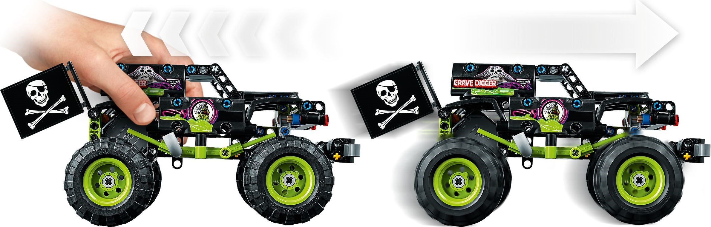 Monster Jam Grave Digger 42118 | Technic | LEGO – image 6