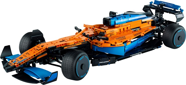 McLaren Formula 1 Team 2022 Race Car-Pirelli Wheels 42141 | Technic | LEGO