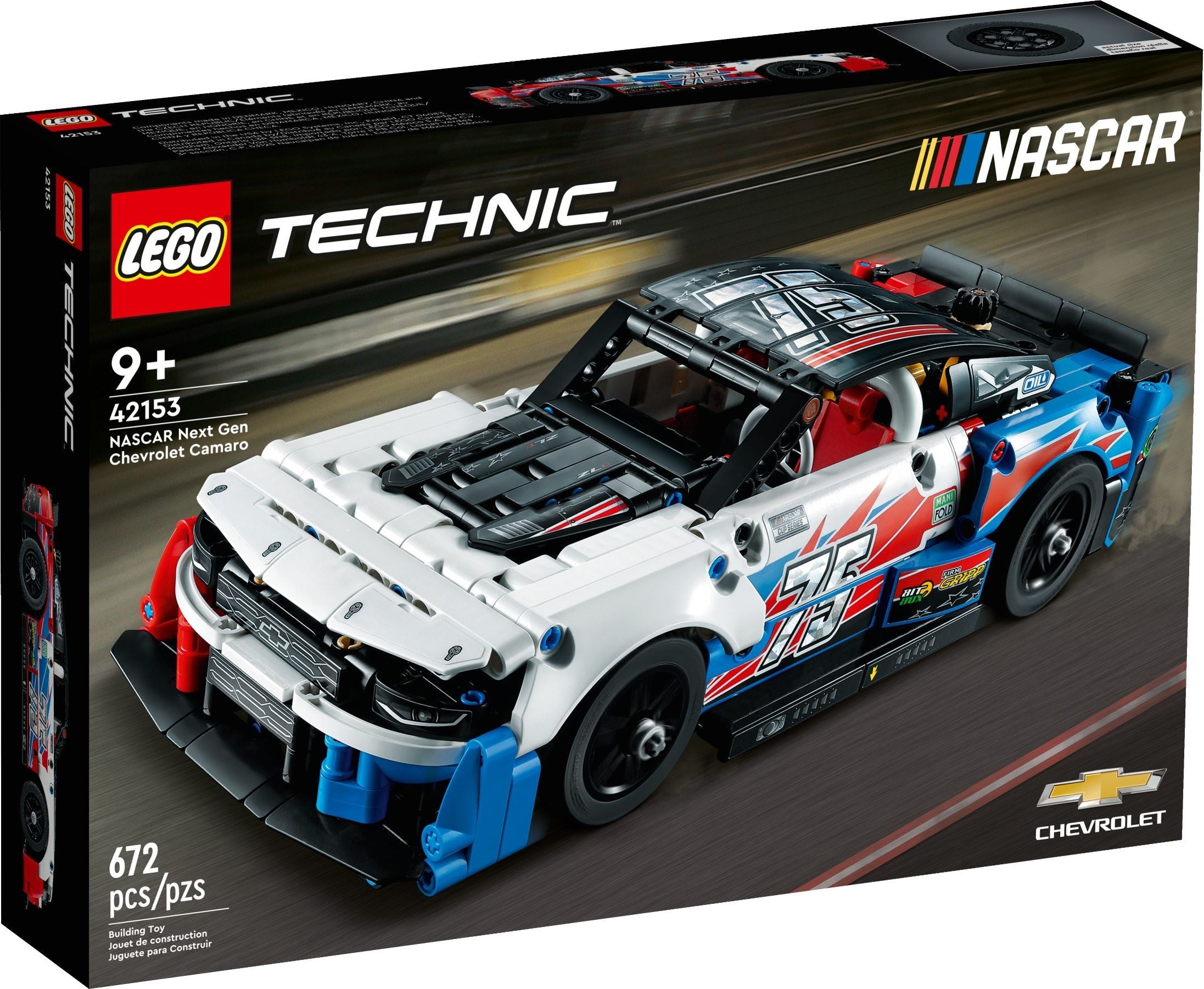 NASCAR Next Gen Chevrolet Camaro ZL1 42153 | Technic | LEGO – image 2