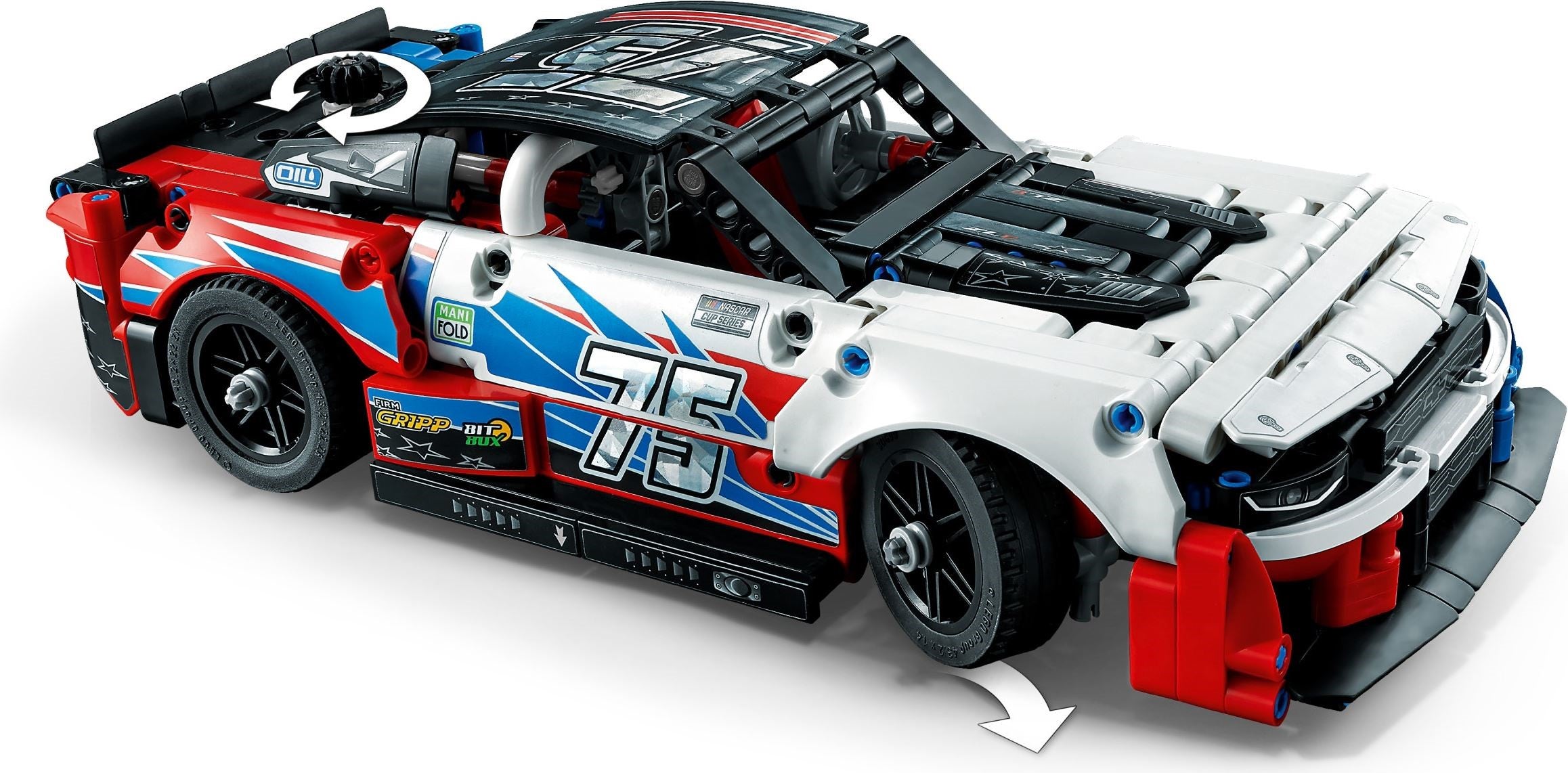 NASCAR Next Gen Chevrolet Camaro ZL1 42153 | Technic | LEGO – image 4