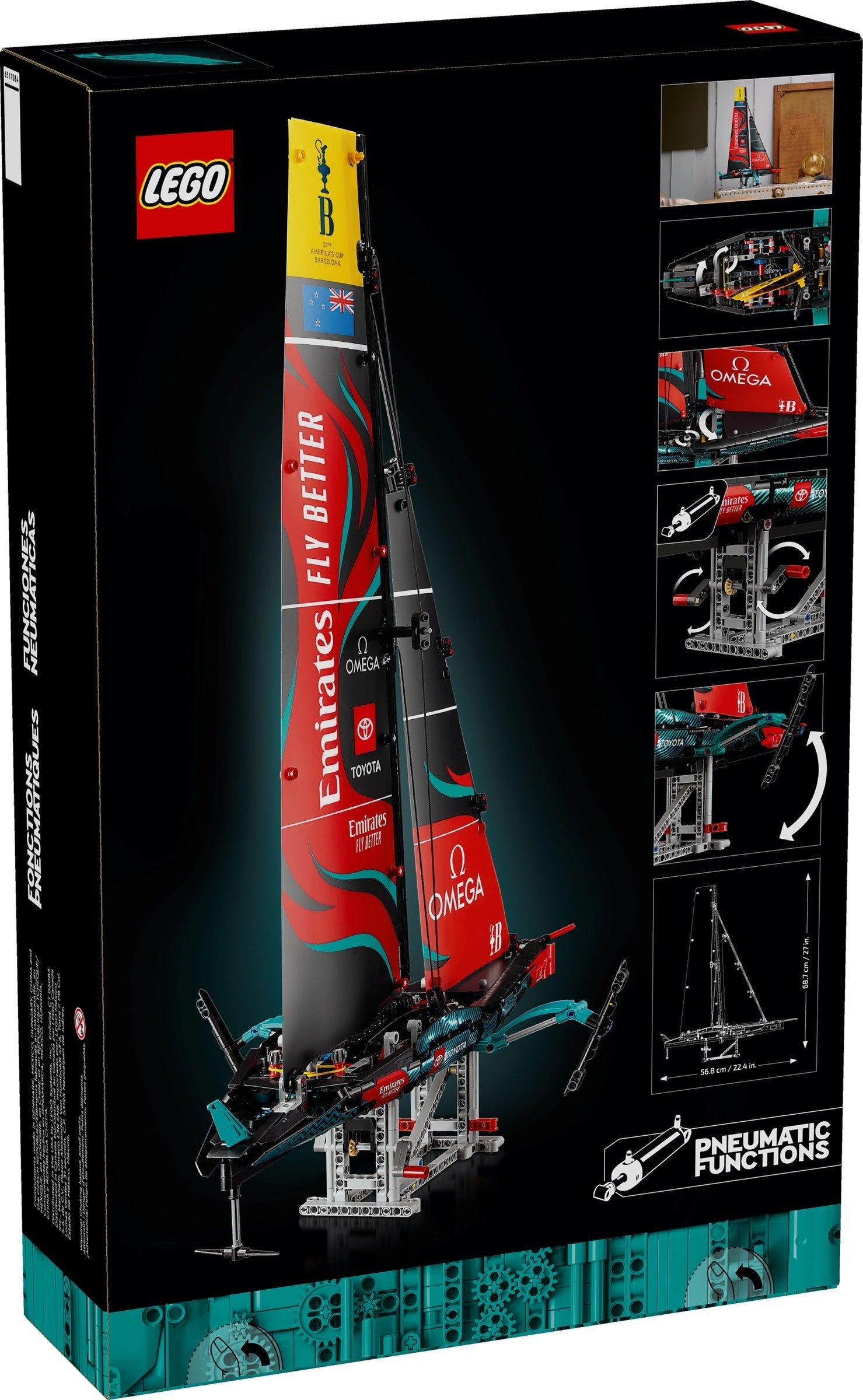 Emirates Team New Zealand AC75 Yacht 42174 | Technic | LEGO – image 2