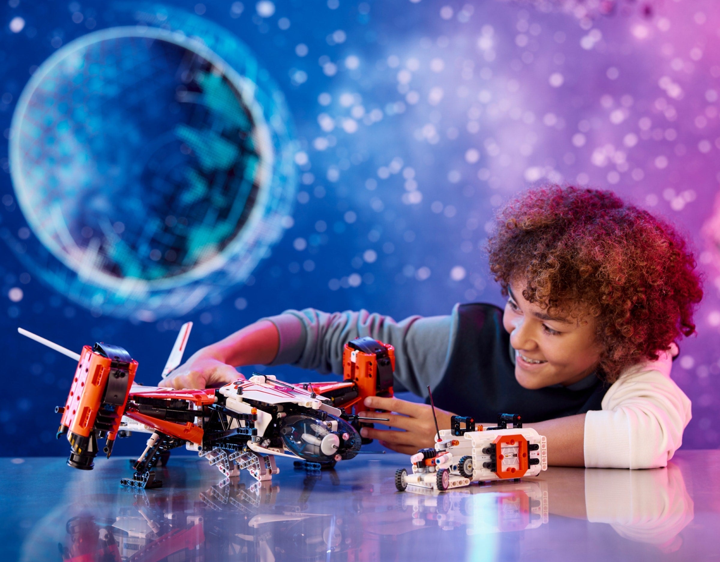 VTOL Heavy Cargo Spaceship LT81 42181 | Technic | LEGO – image 4