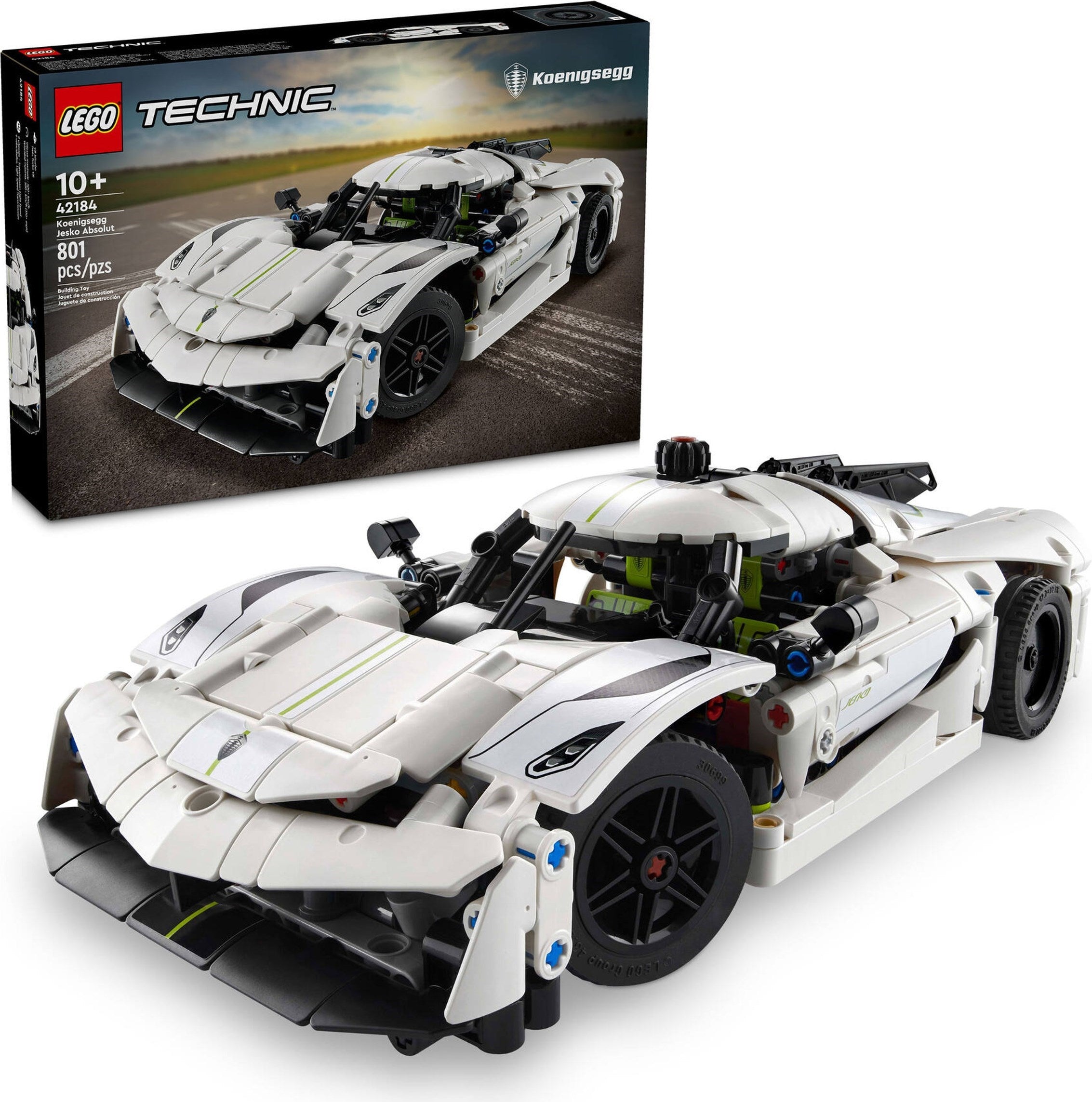 Koenigsegg Jesko Absolut White Hypercar 42184 | Technic | LEGO – image 3