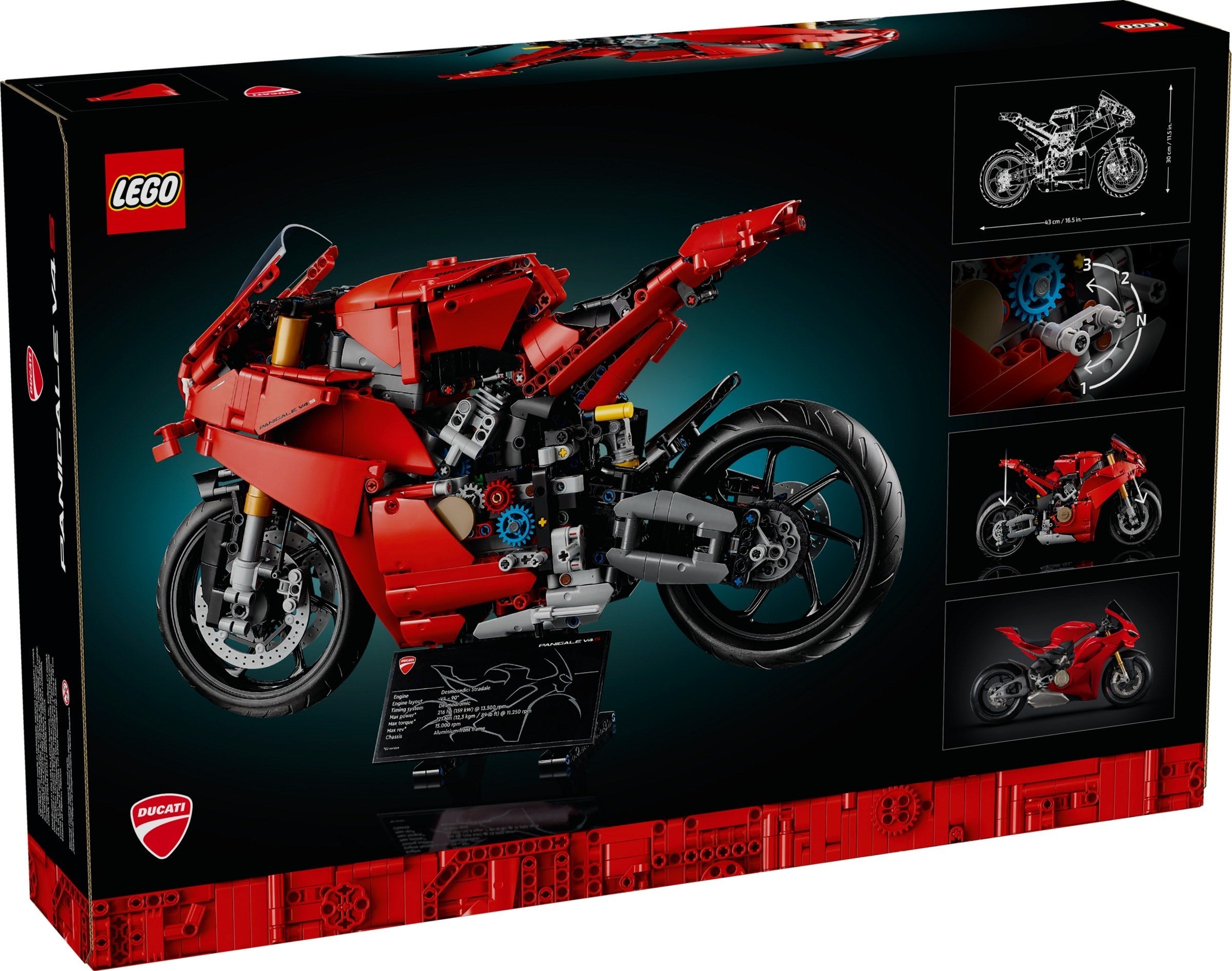 Ducati Panigale V4 S Motorcycle 42202 | Technic | LEGO – image 2
