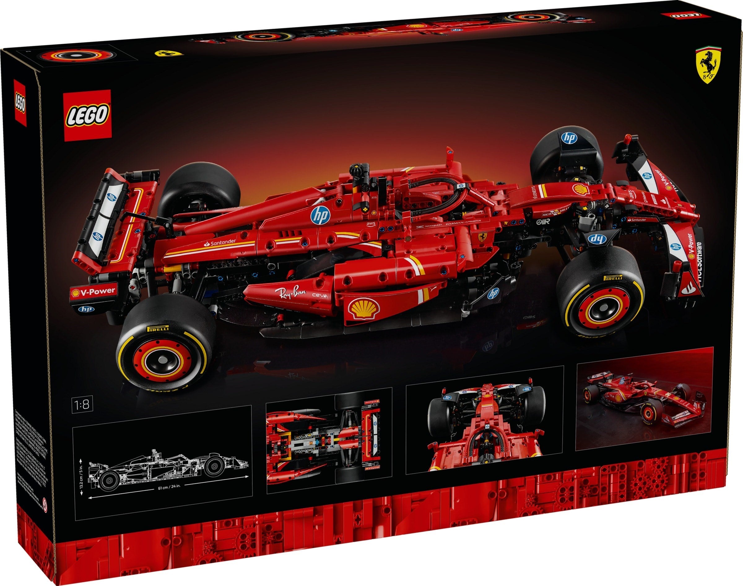 Ferrari SF-24 F1 Car 42207 | Technic | LEGO – image 3