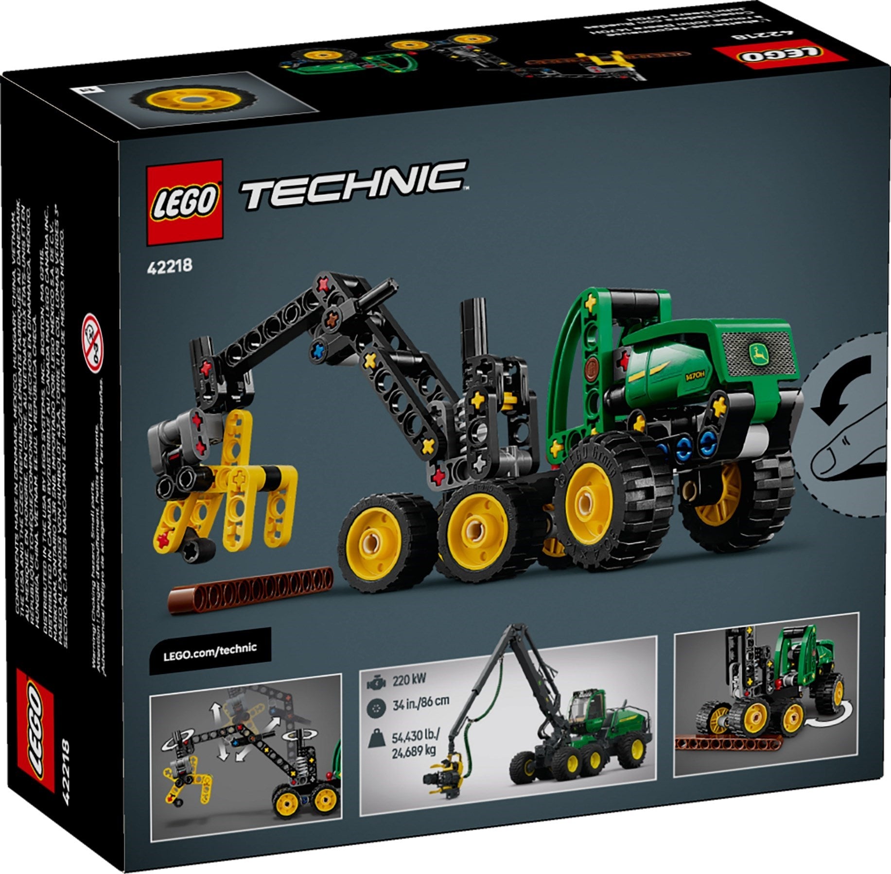John Deere 1470H Wheeled Harvester 42218 | Technic | LEGO (image 3)