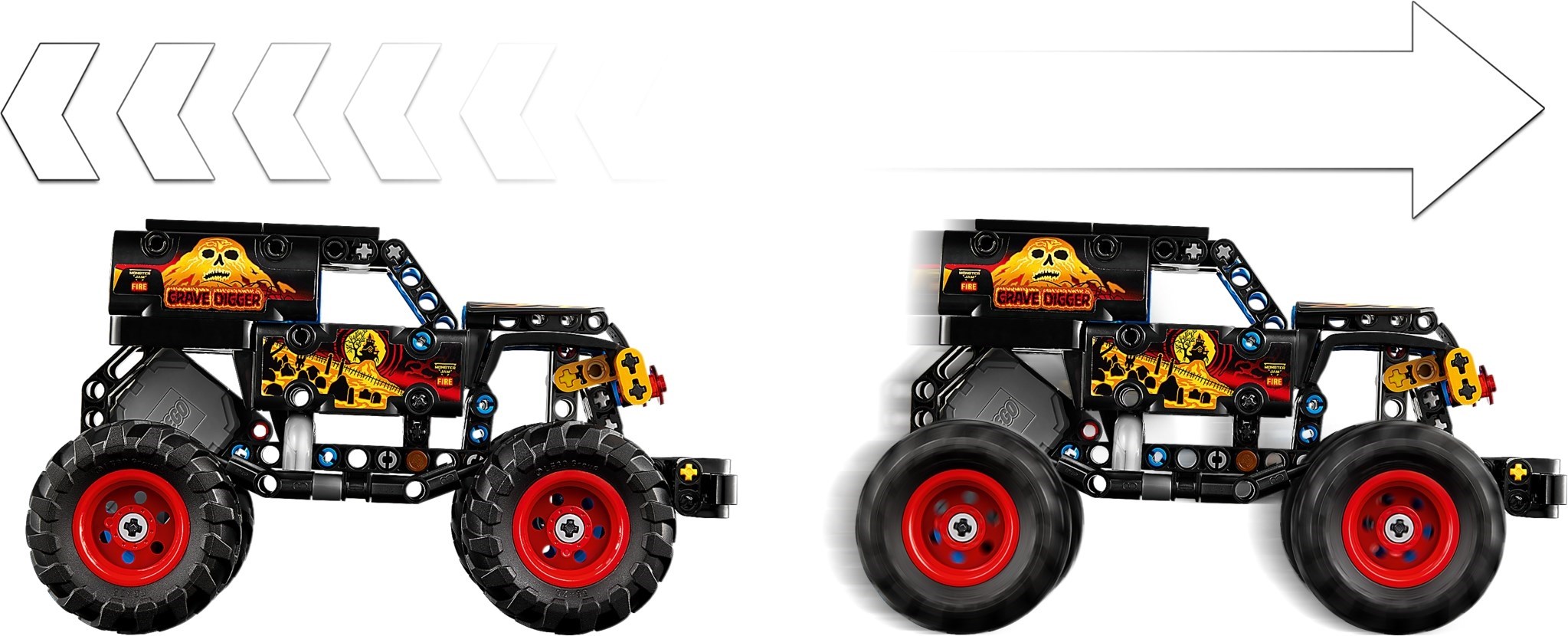Monster Jam Grave Digger 42219 | Technic | LEGO (image 10)