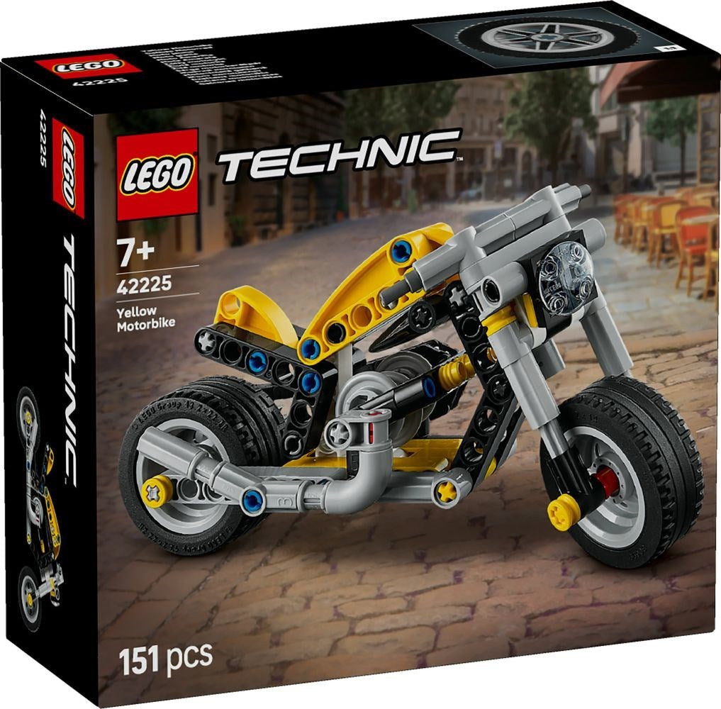 Yellow Motorcycle 42225 | Technic | LEGO (image 2)