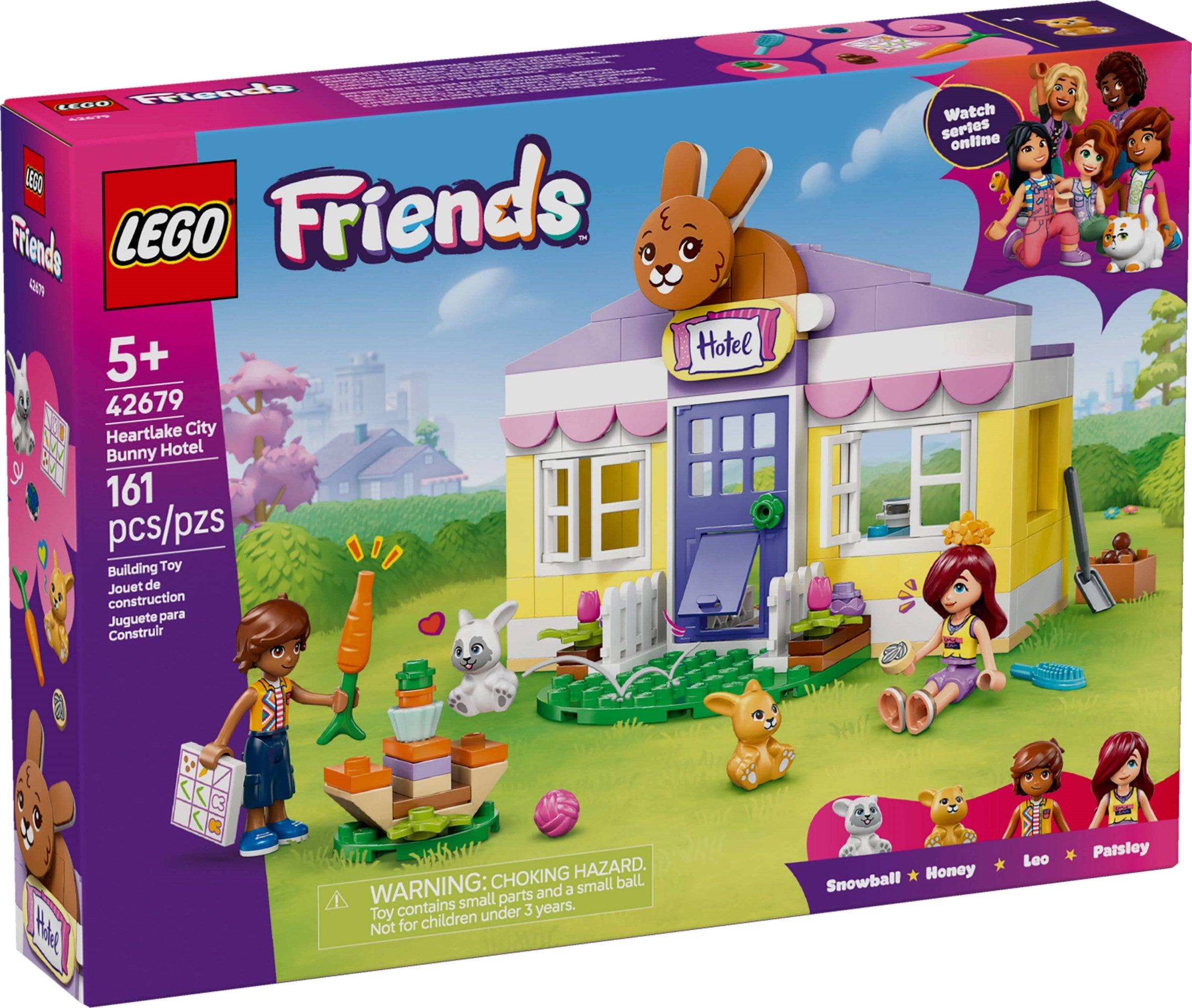 Heartlake City Bunny Hotel 42679 | Friends | LEGO (image 2)