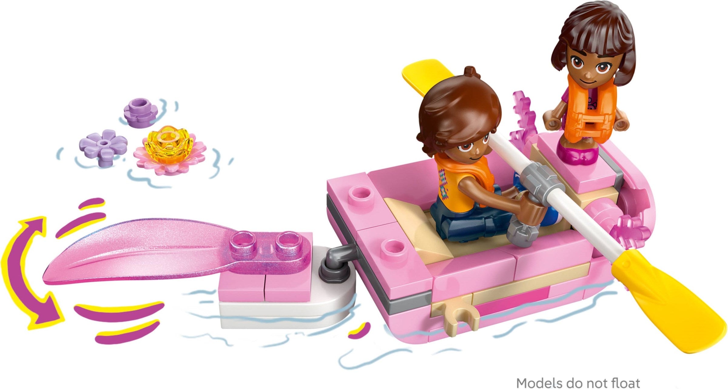 Axolotl Adventure Boat 42681 | Friends | LEGO (image 10)