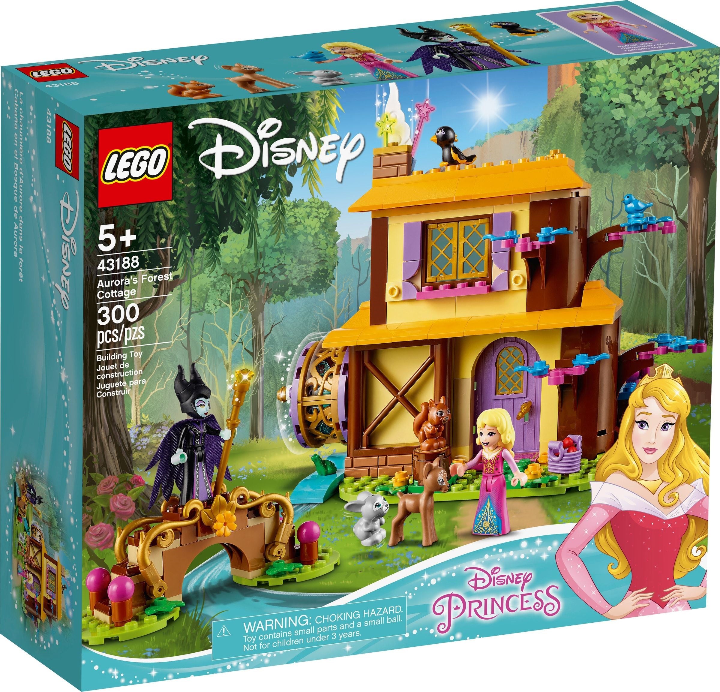 Aurora's Forest Cottage 43188 | Disney | LEGO (image 2)