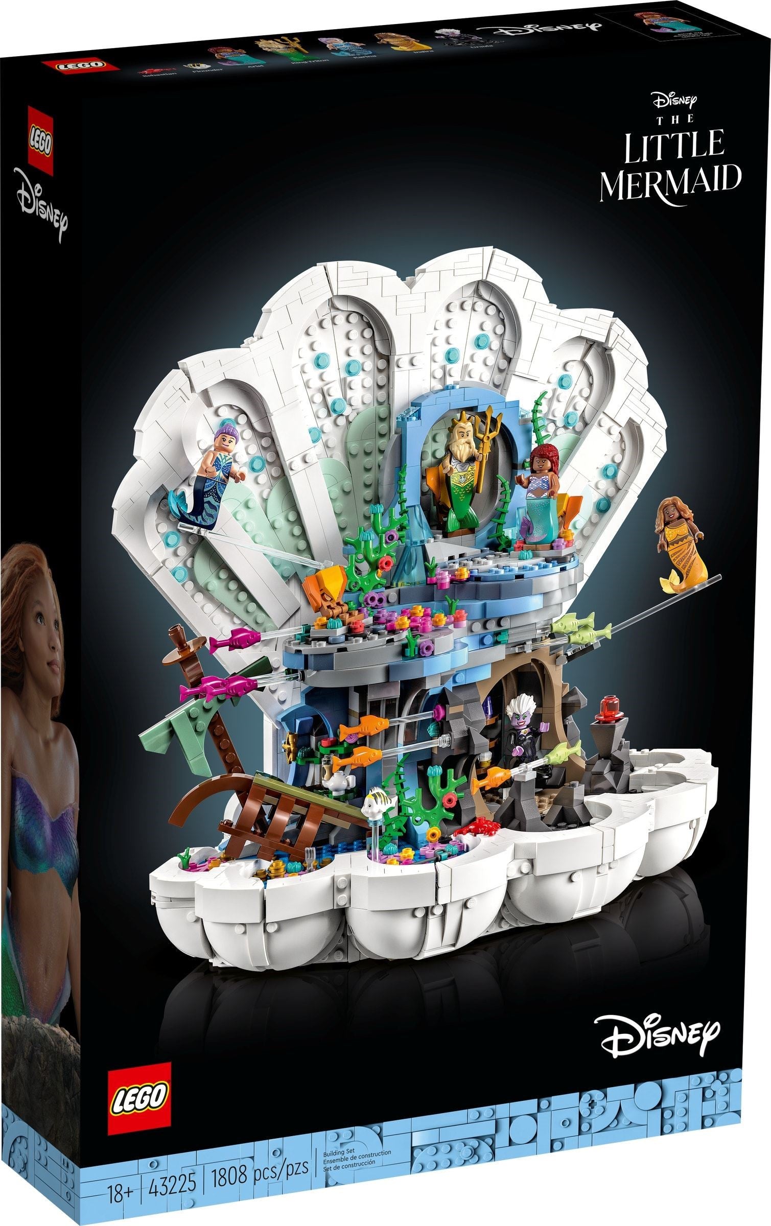The Little Mermaid Royal Clamshell 43225 | Disney | LEGO – image 2