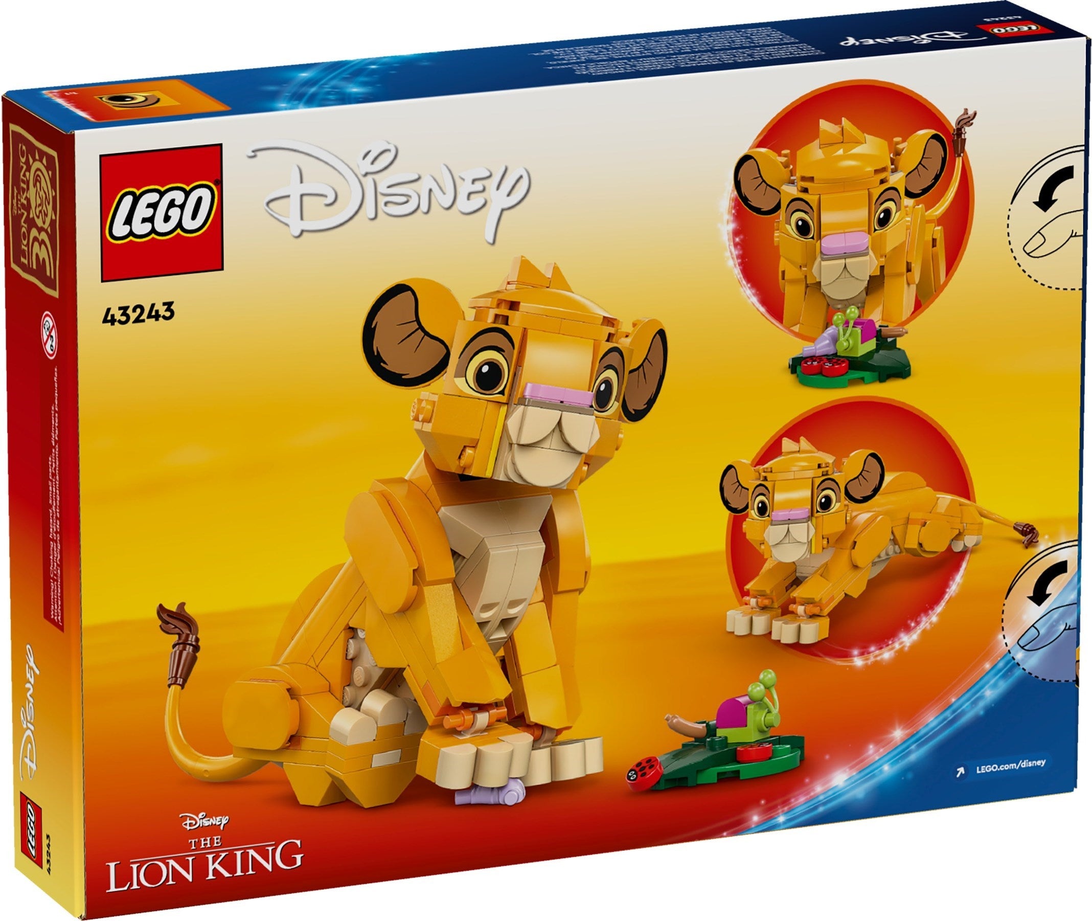 Simba the Lion King Cub 43243 | Disney | LEGO – image 5