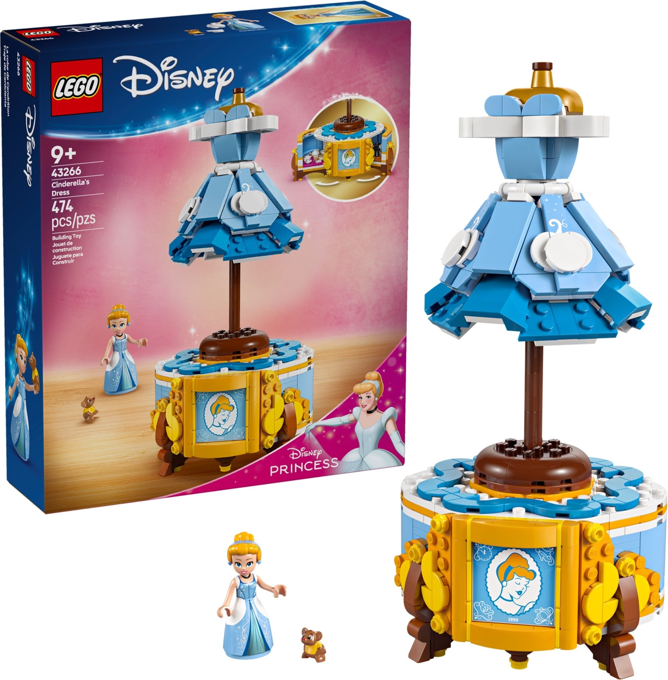 Cinderella's Dress 43266 | Disney New Release | LEGO
