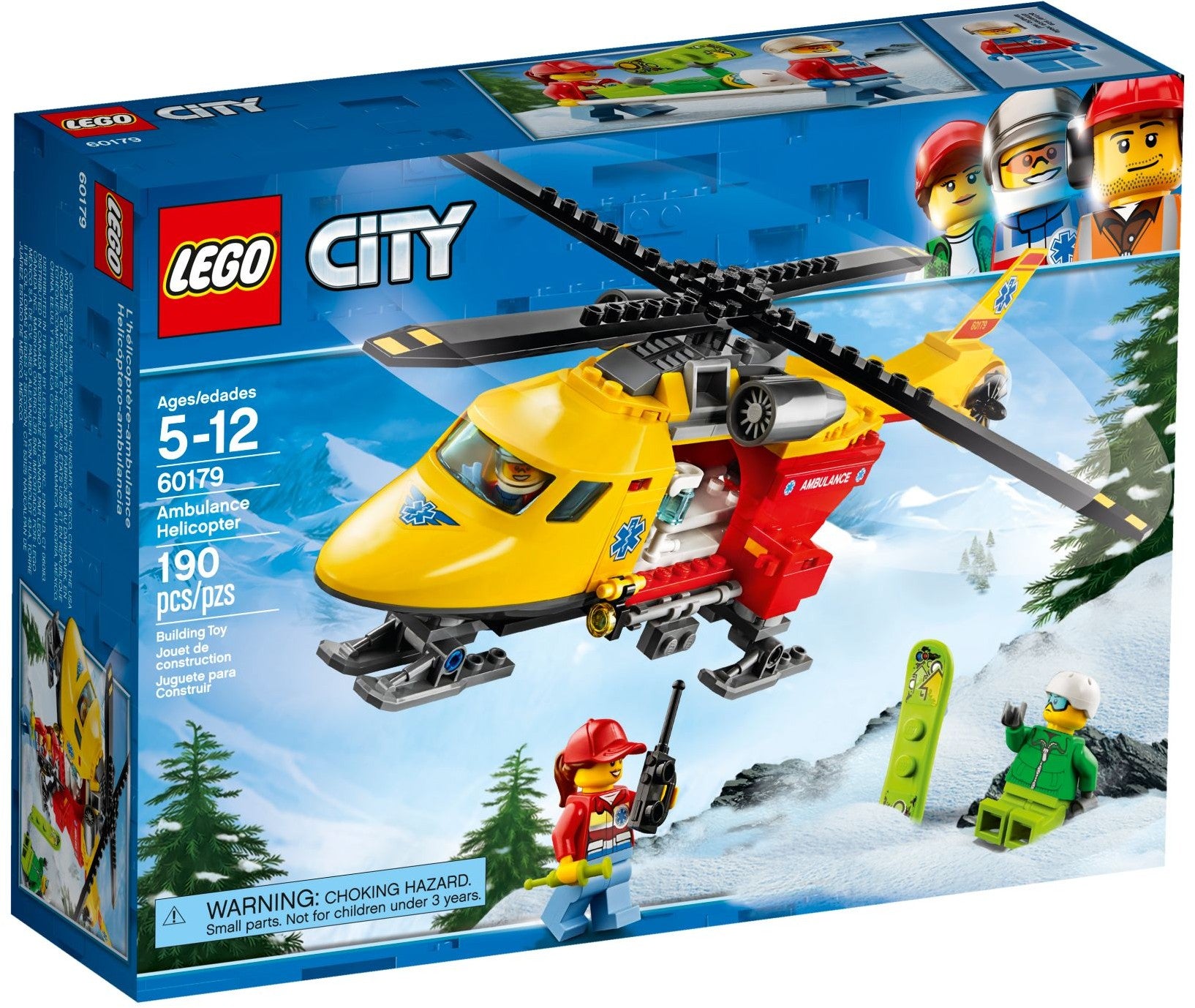 Ambulance Helicopter 60179 | City | LEGO (image 2)