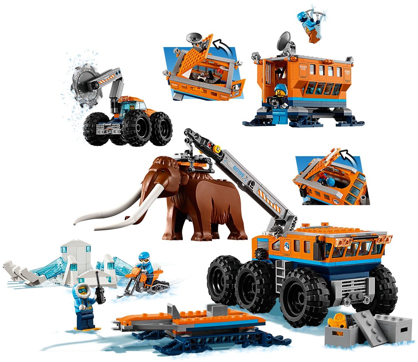 Arctic Mobile Exploration Base 60195 | City | LEGO – image 4
