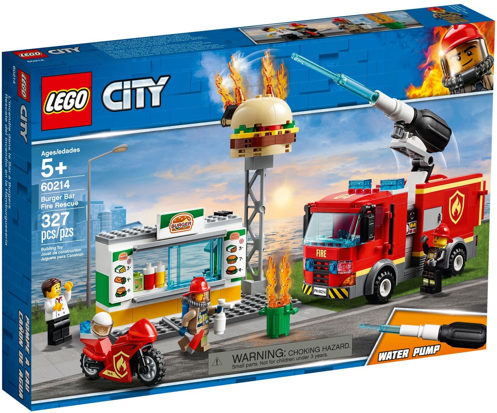 Burger Bar Fire Rescue 60214 | City | LEGO (image 2)